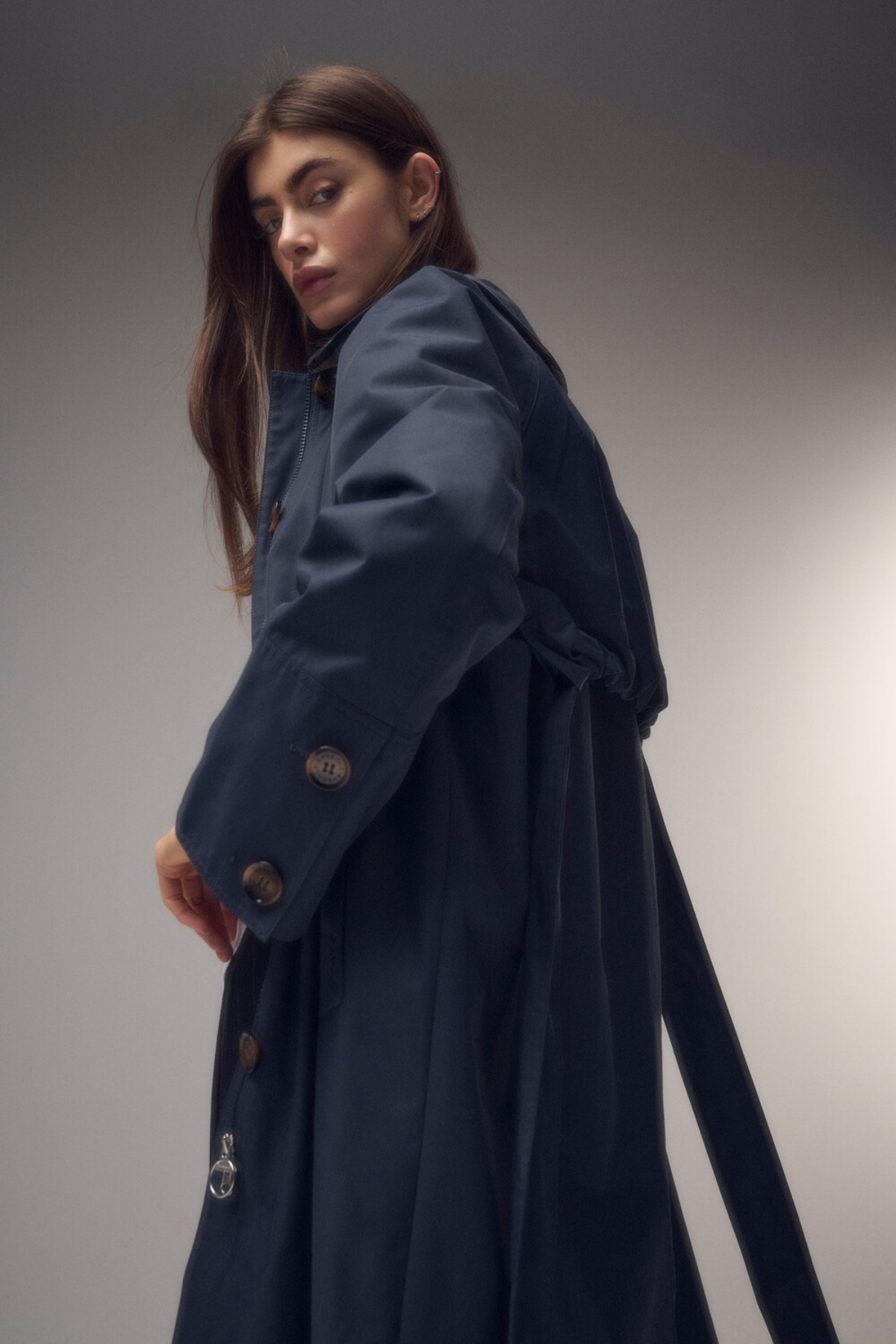 Barbour Beatrix Showerproof Ceket NY71 Navy-Dress