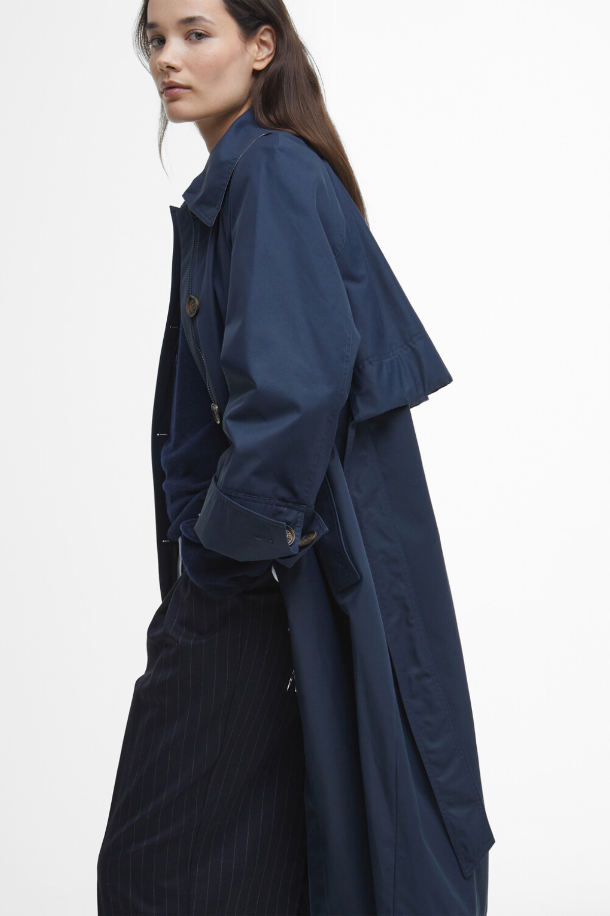Barbour Beatrix Showerproof Ceket NY71 Navy-Dress