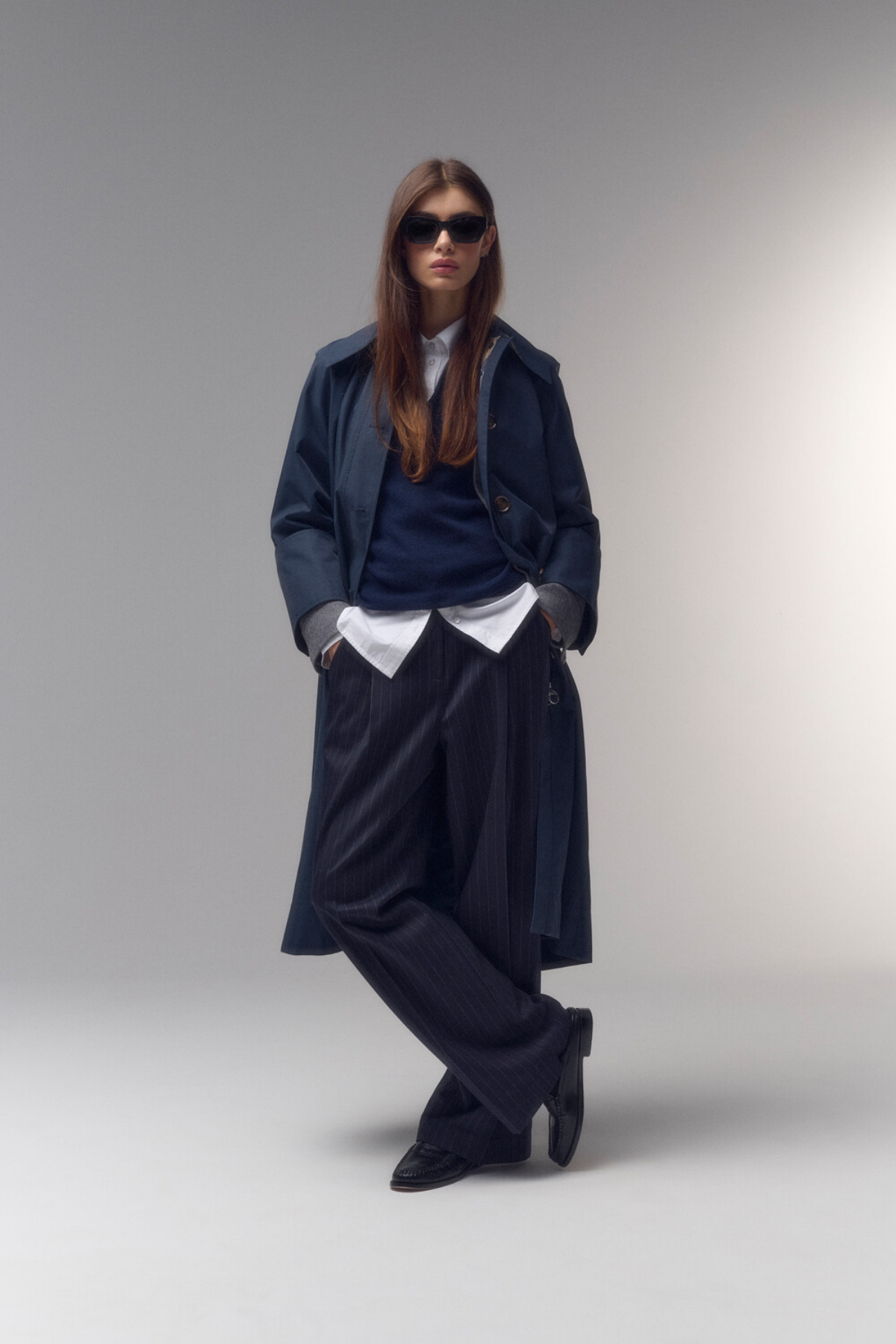 Barbour Beatrix Showerproof Ceket NY71 Navy-Dress