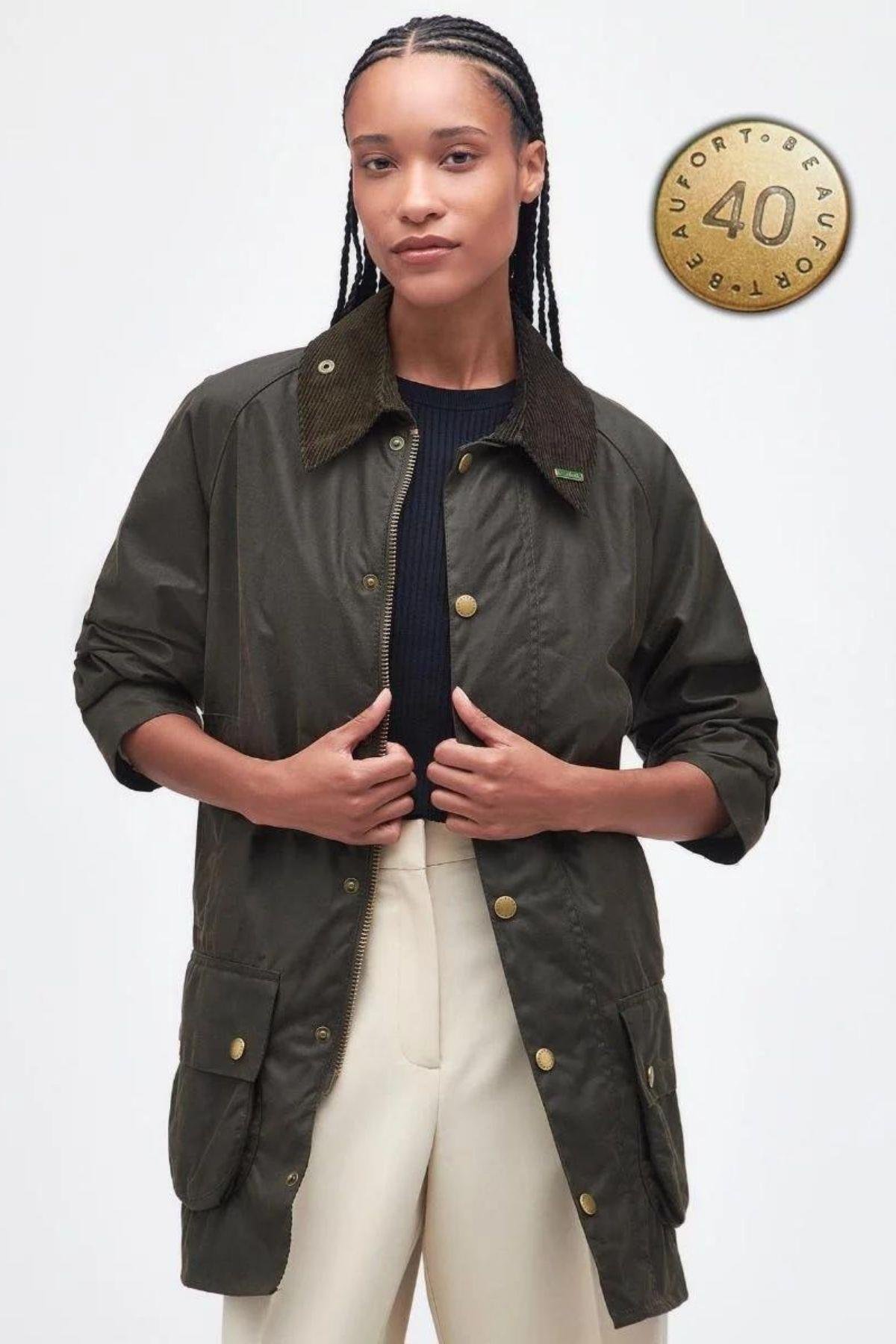 Barbour Beaufort 40 Unisex Yağlı Ceket OL71 Olive