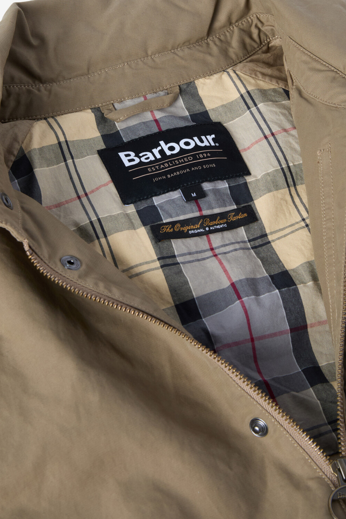 Barbour Beaufort Blouson Casual Ceket KH31 British Khaki