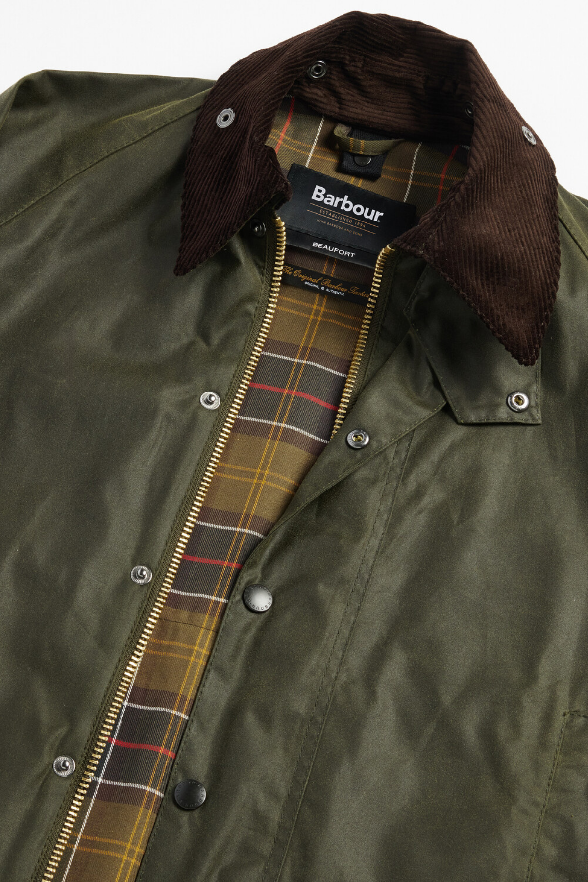 Barbour Beaufort Yağlı Ceket OL99 Archive Olive