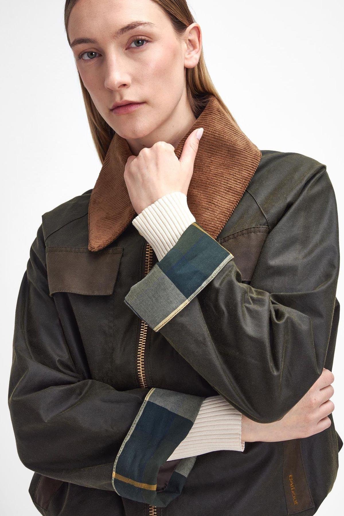 Barbour Beauly Yağlı Ceket OL99 Archive Olive/Beech/Ancient