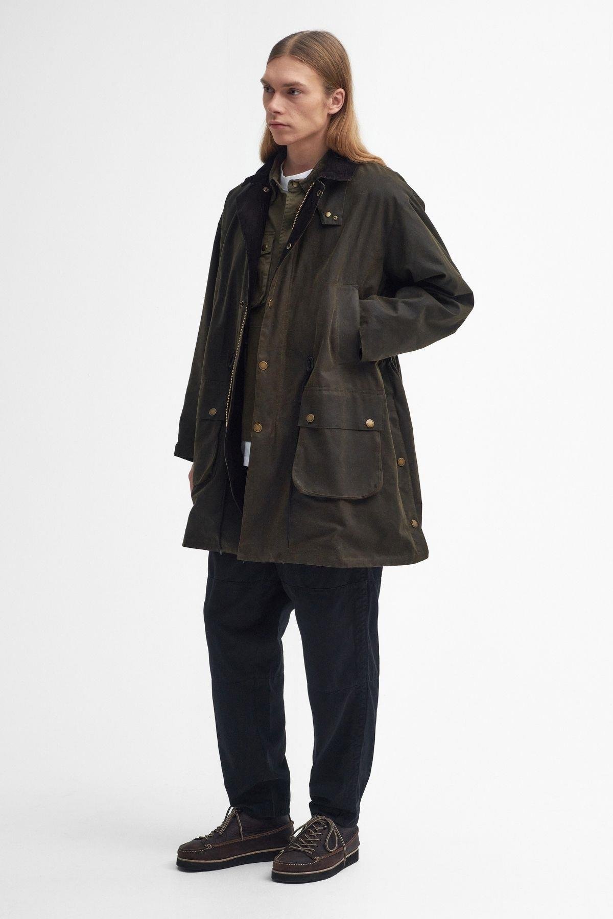 Barbour Bedale Trench Yağlı Ceket OL51 Olive