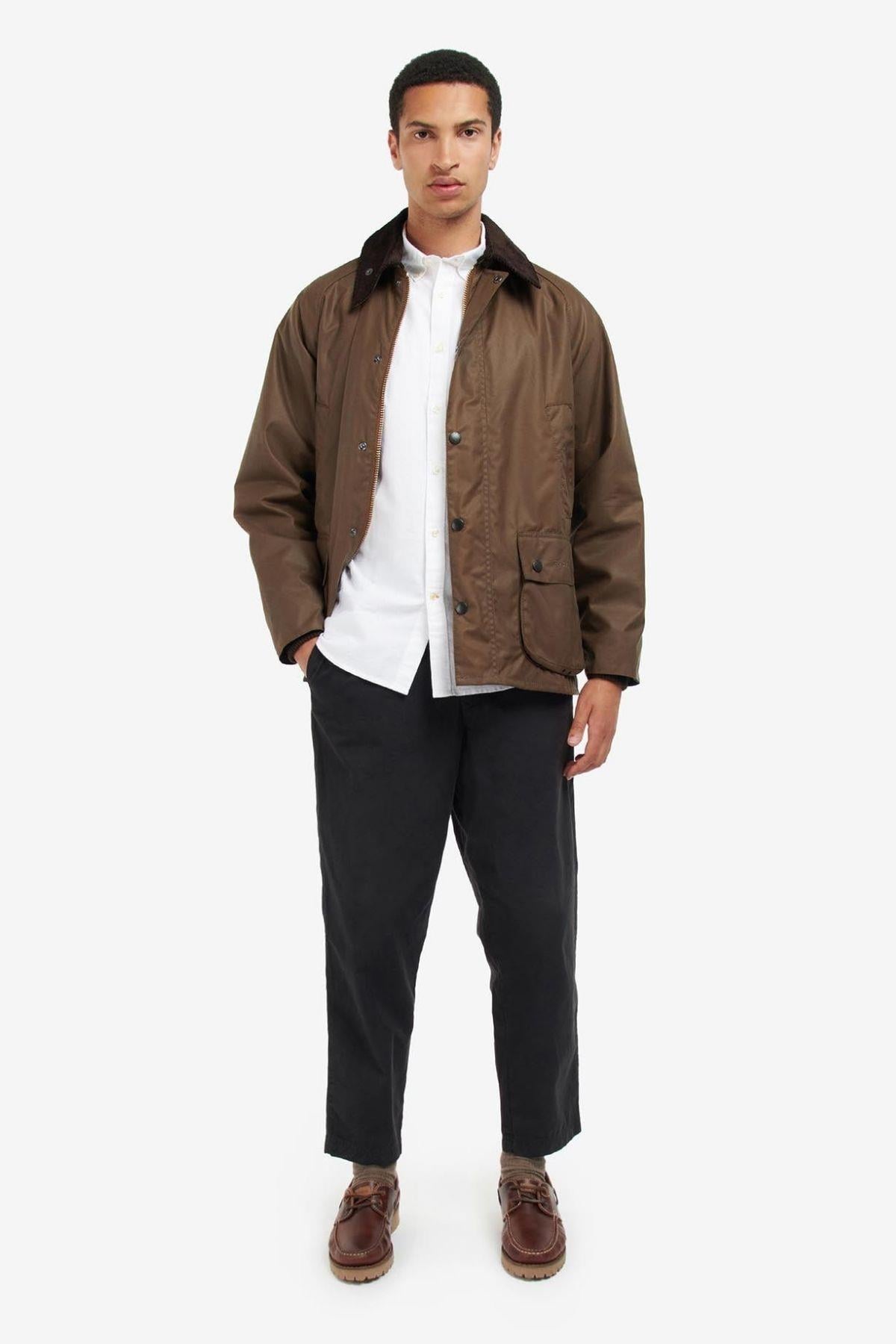 Barbour Bedale Unisex Yağlı Ceket BE51 Bark