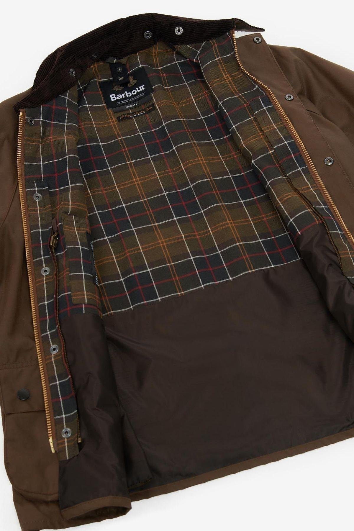 Barbour Bedale Unisex Yağlı Ceket BE51 Bark