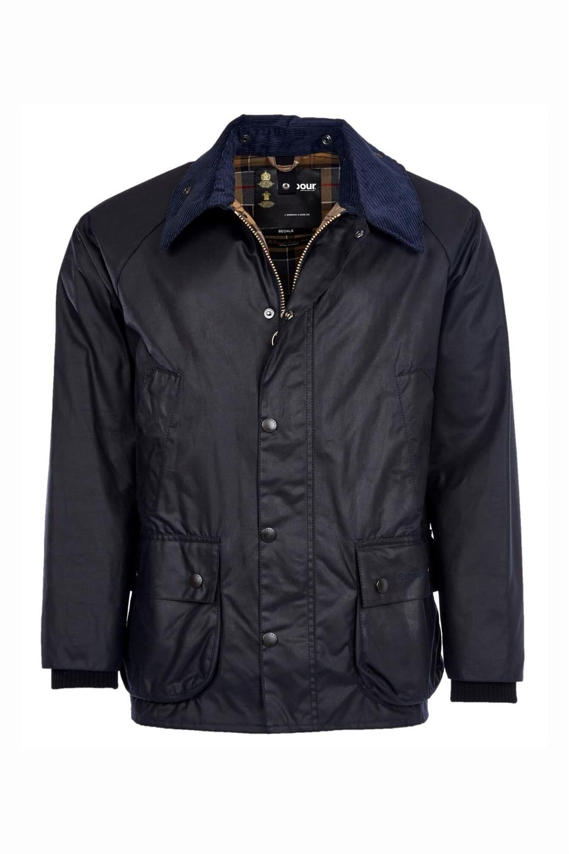Barbour Bedale Unisex Yağlı Ceket NY91 Navy
