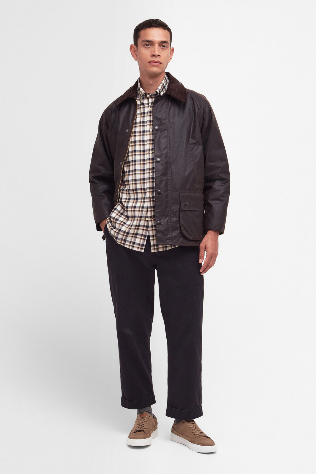 Barbour Bedale Yağlı Ceket RU52 Rustic