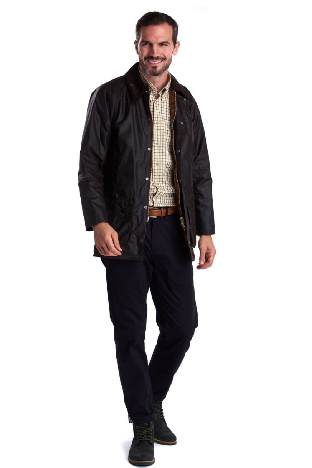 Barbour Bedale Yağlı Ceket RU52 Rustic