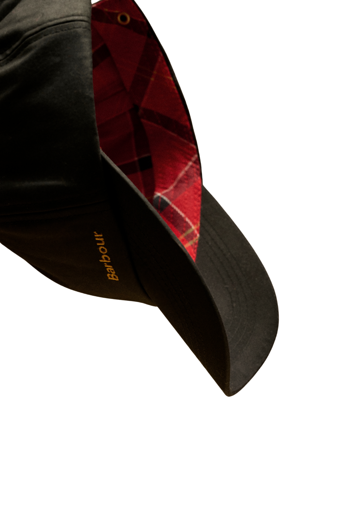 Barbour Belsay Waxed Sports Kep BK11 Black Cardinal