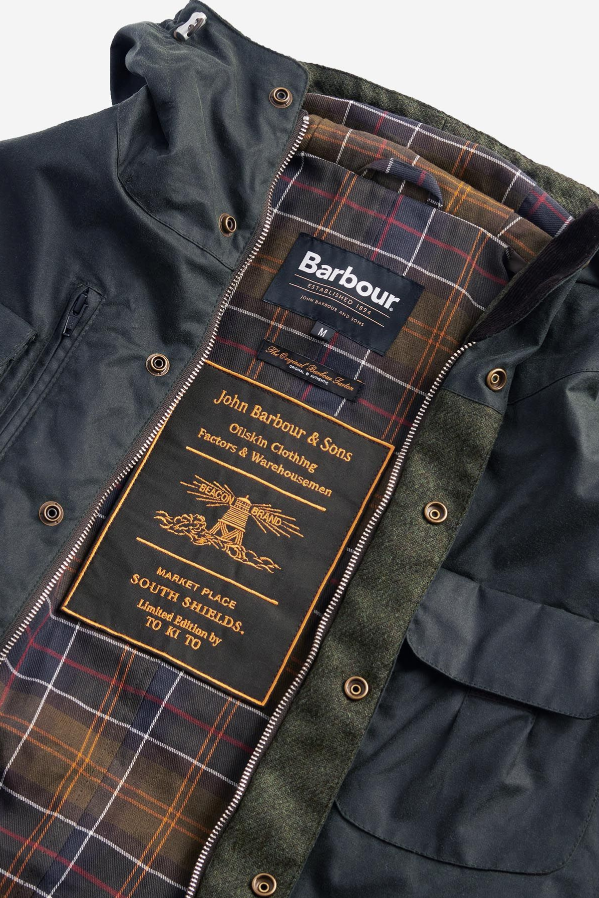 Barbour Bicycle Yağlı Ceket SG91 Sage