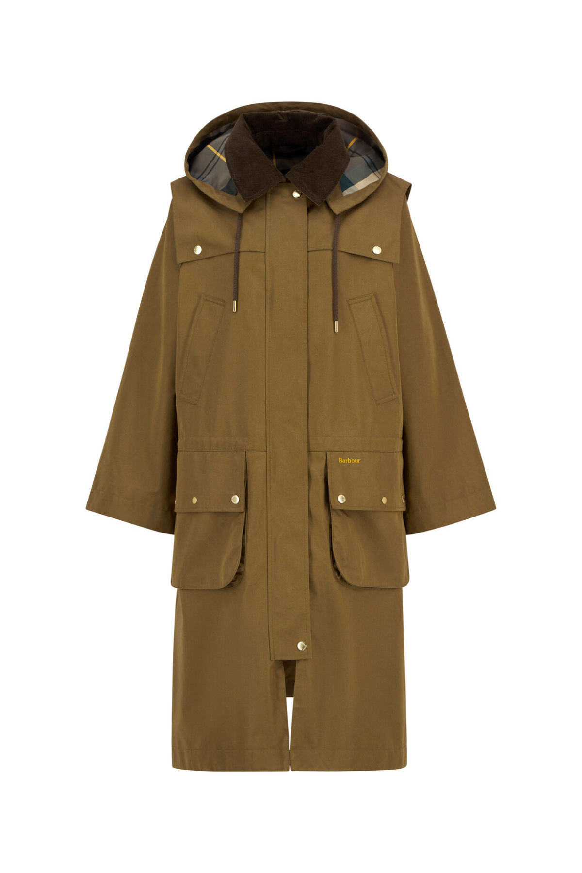 Barbour Bilsdale Showerproof Ceket OL51 Golden Olive/Ancient Tartan
