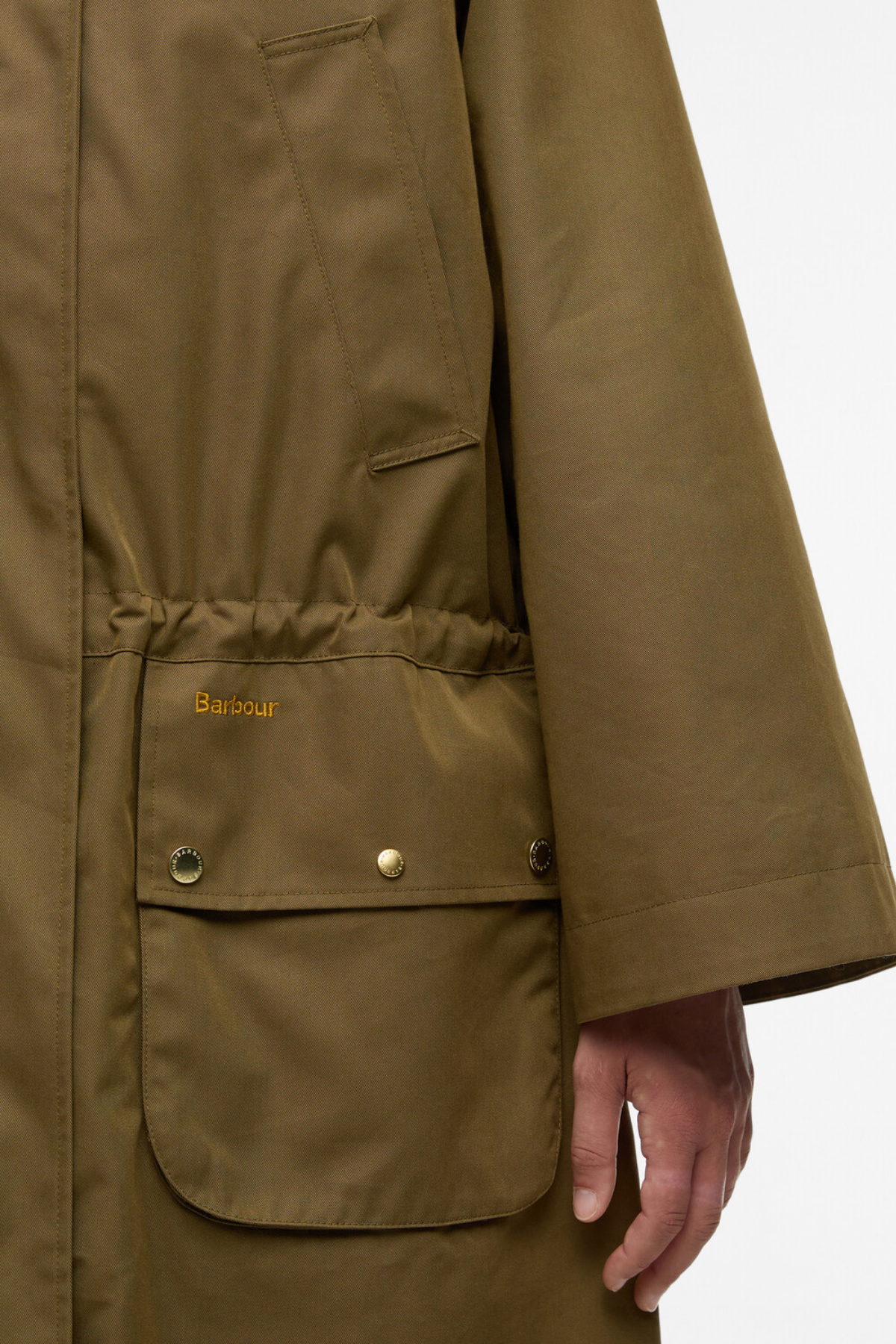Barbour Bilsdale Showerproof Ceket OL51 Golden Olive/Ancient Tartan
