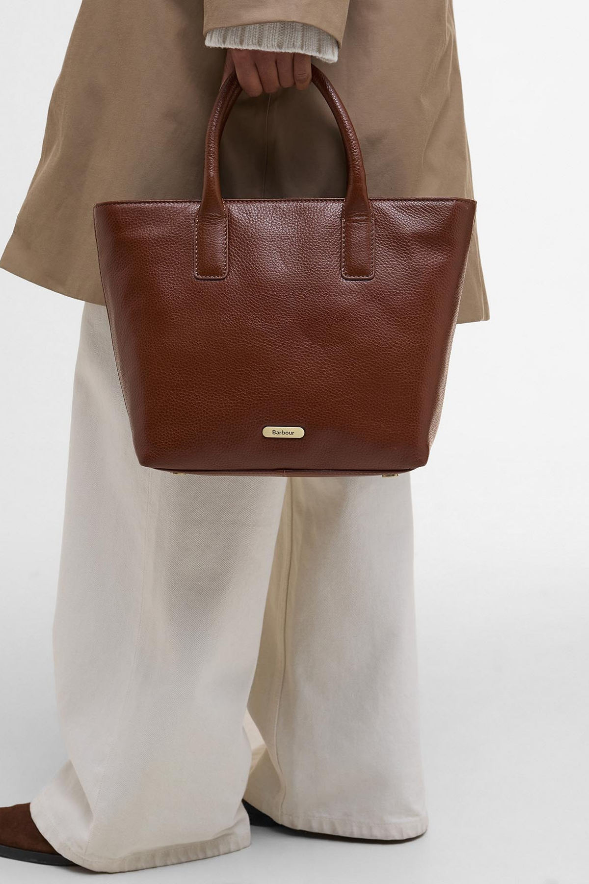 Barbour Birch Deri Kol Çantası BR11 Brown