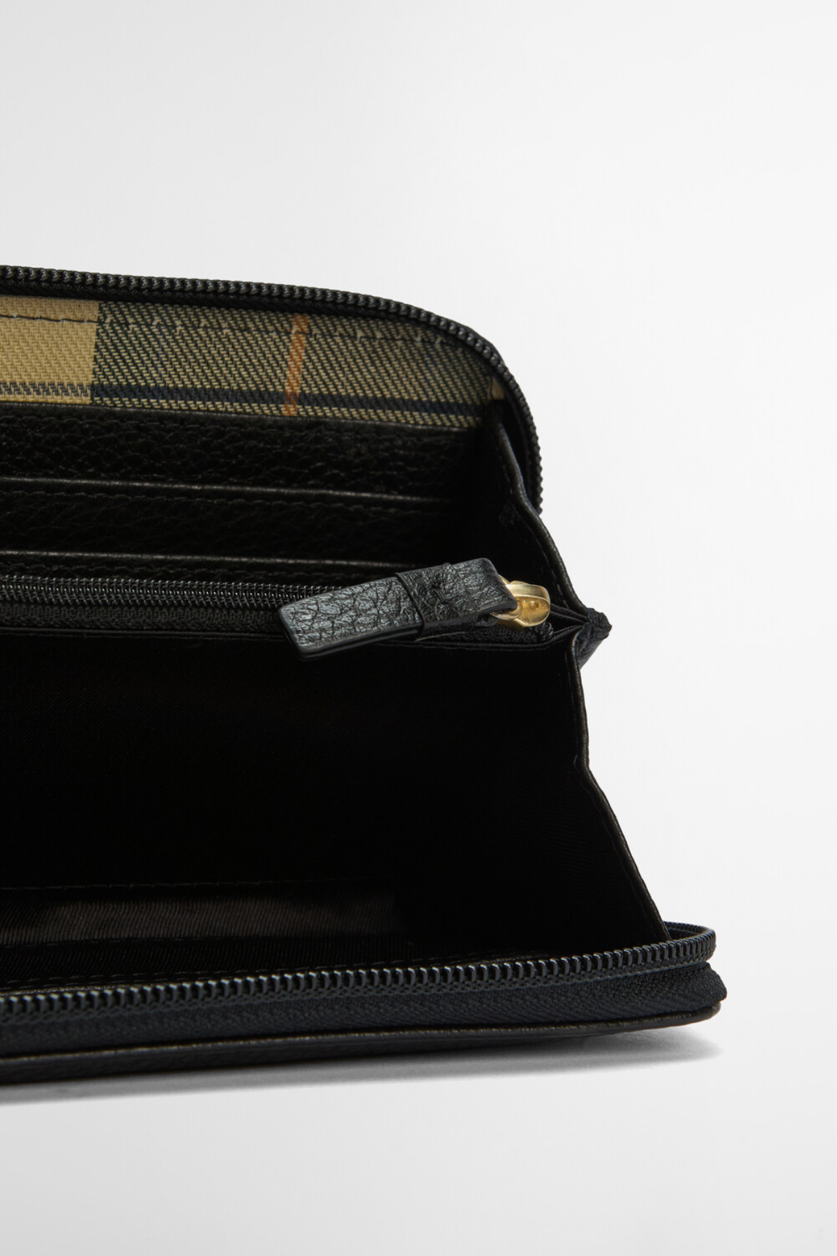 Barbour Birch Leather Matinee Cüzdan BK11 Black