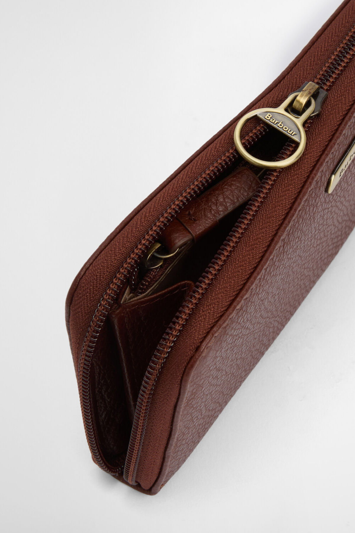 Barbour Birch Leather Matinee Cüzdan BR11 Brown