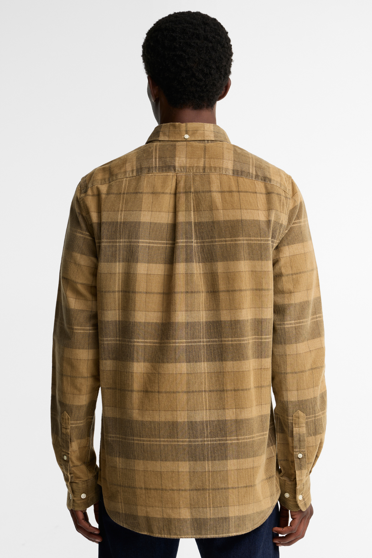 Barbour Blair Tailored Tartan Cord Gömlek TN39 Birchwood Dress Tartan