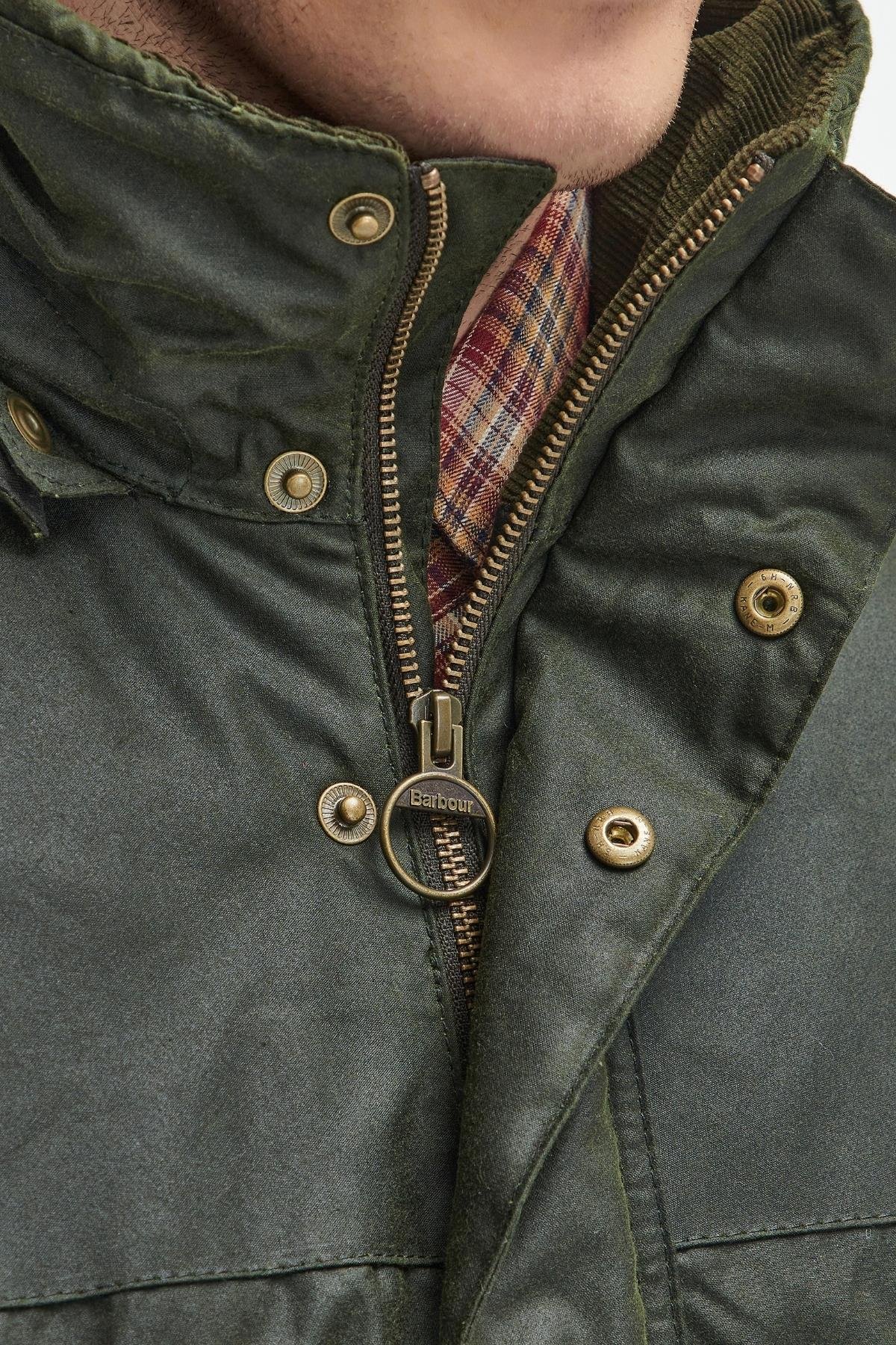 Barbour Bleaberry Yağlı Ceket OL52 Fern