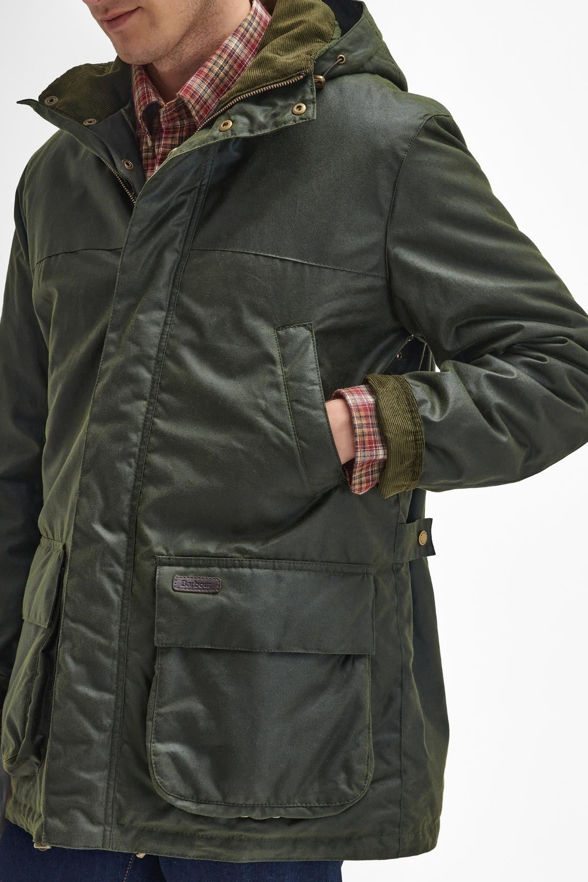 Barbour Bleaberry Yağlı Ceket OL52 Fern