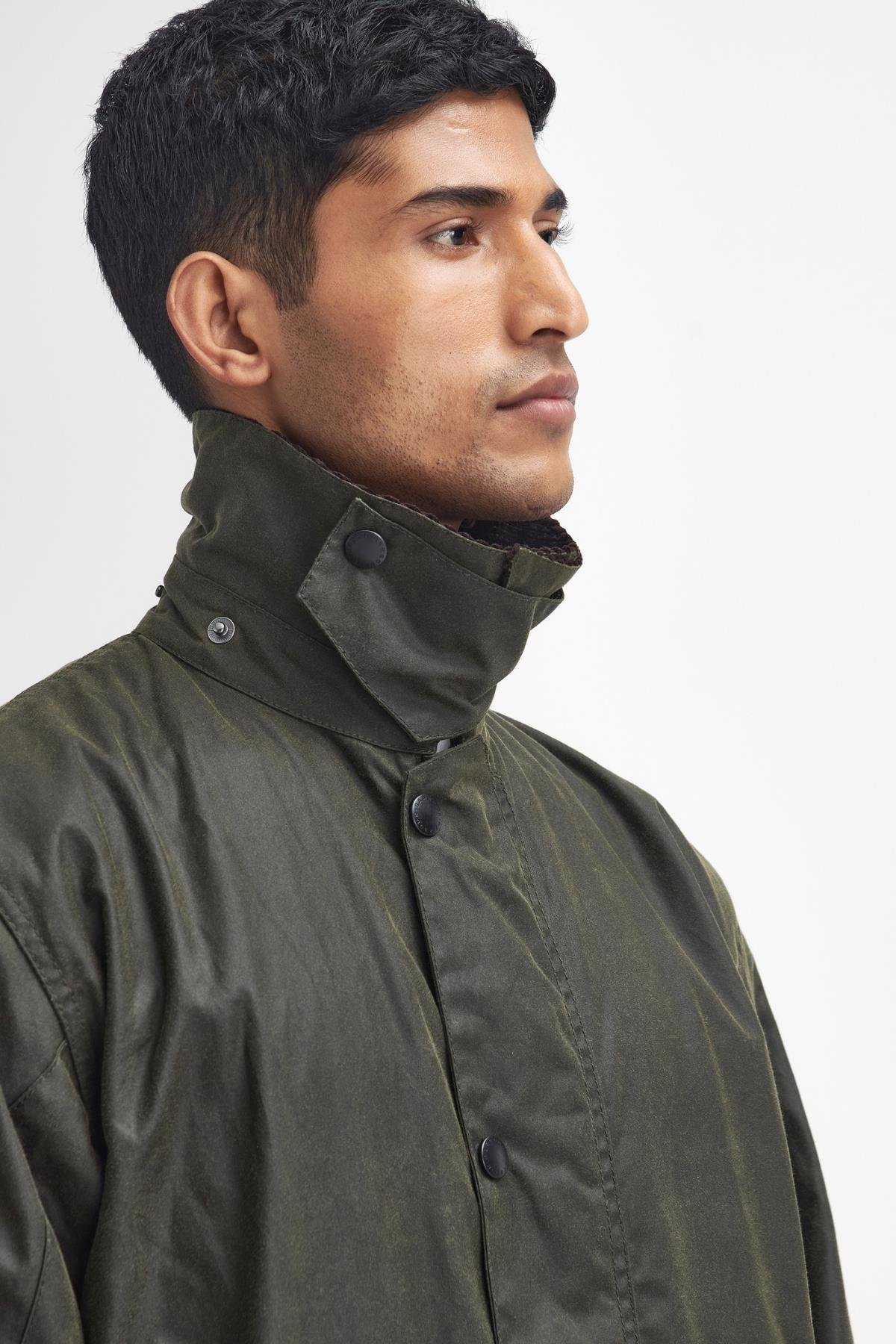 Barbour Border Yağlı Ceket OL99 Archive Olive