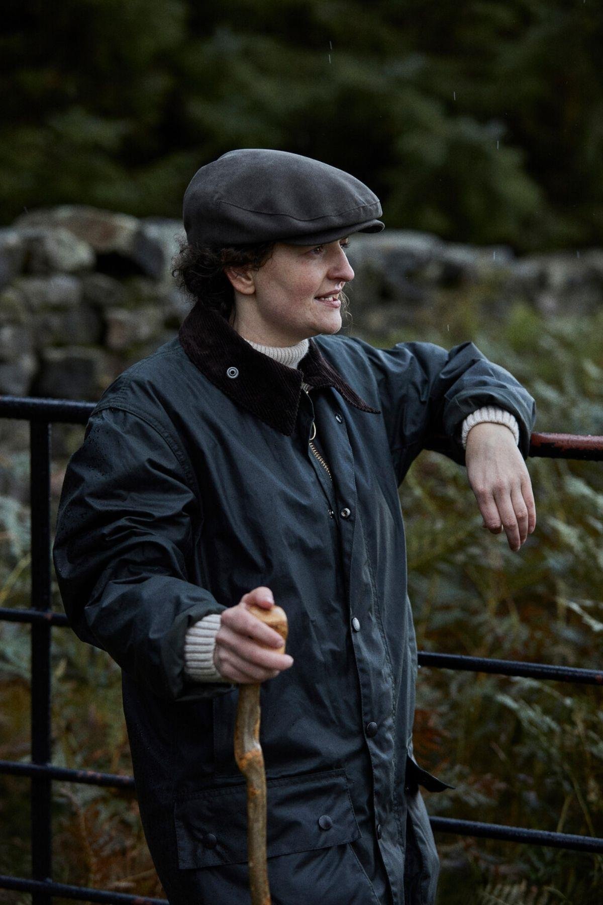 Barbour Border Yağlı Ceket SG91 Sage