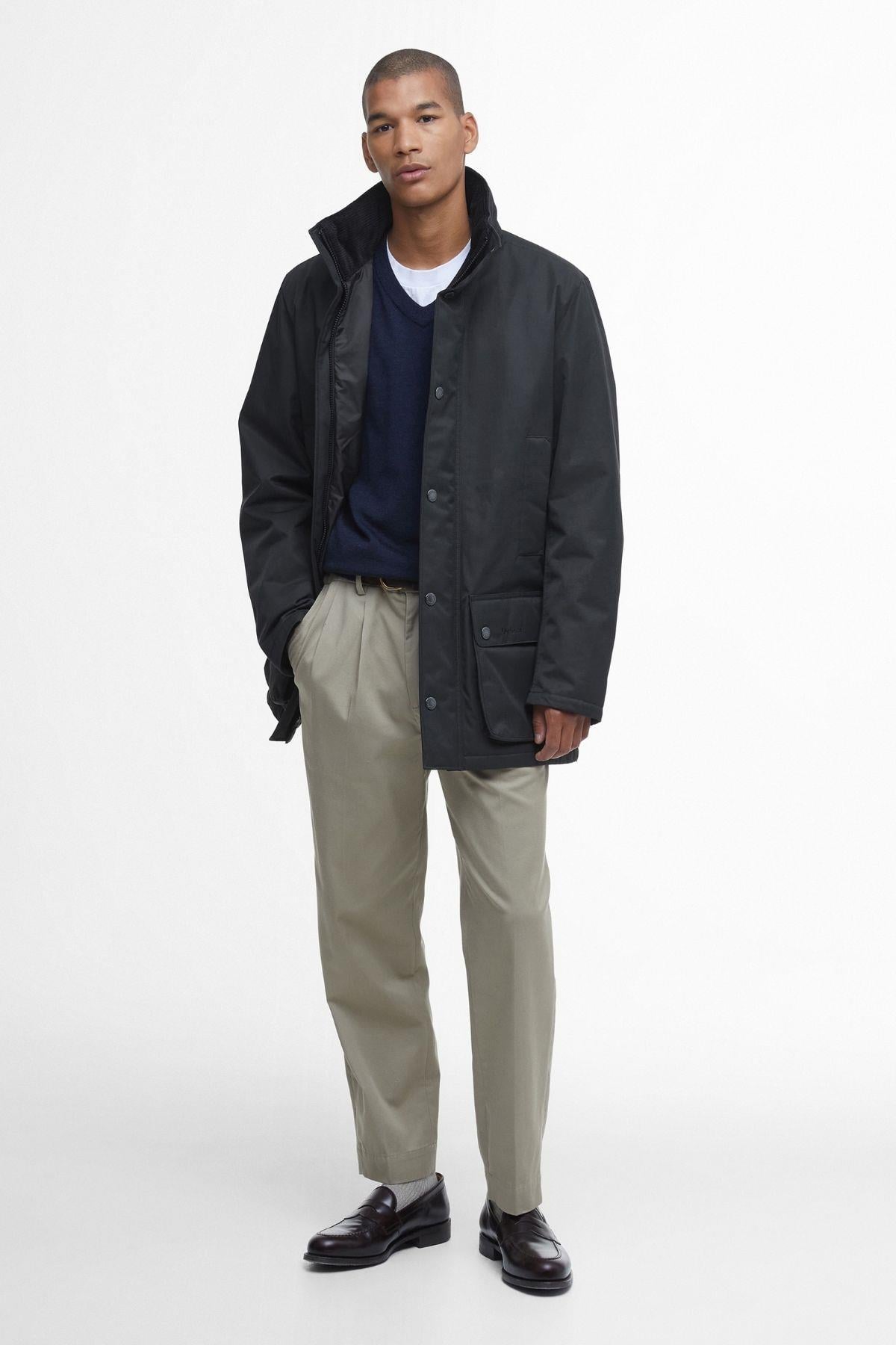 Barbour Border Showerproof Ceket BK11 Black