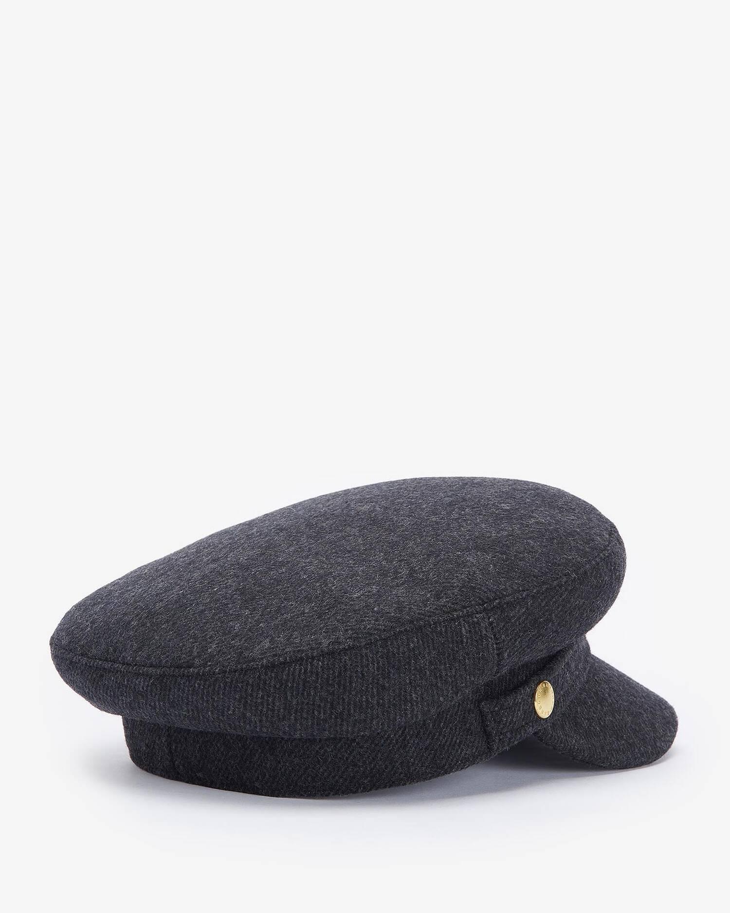 Barbour Bothal Bakerboy Şapka CH91 Charcoal