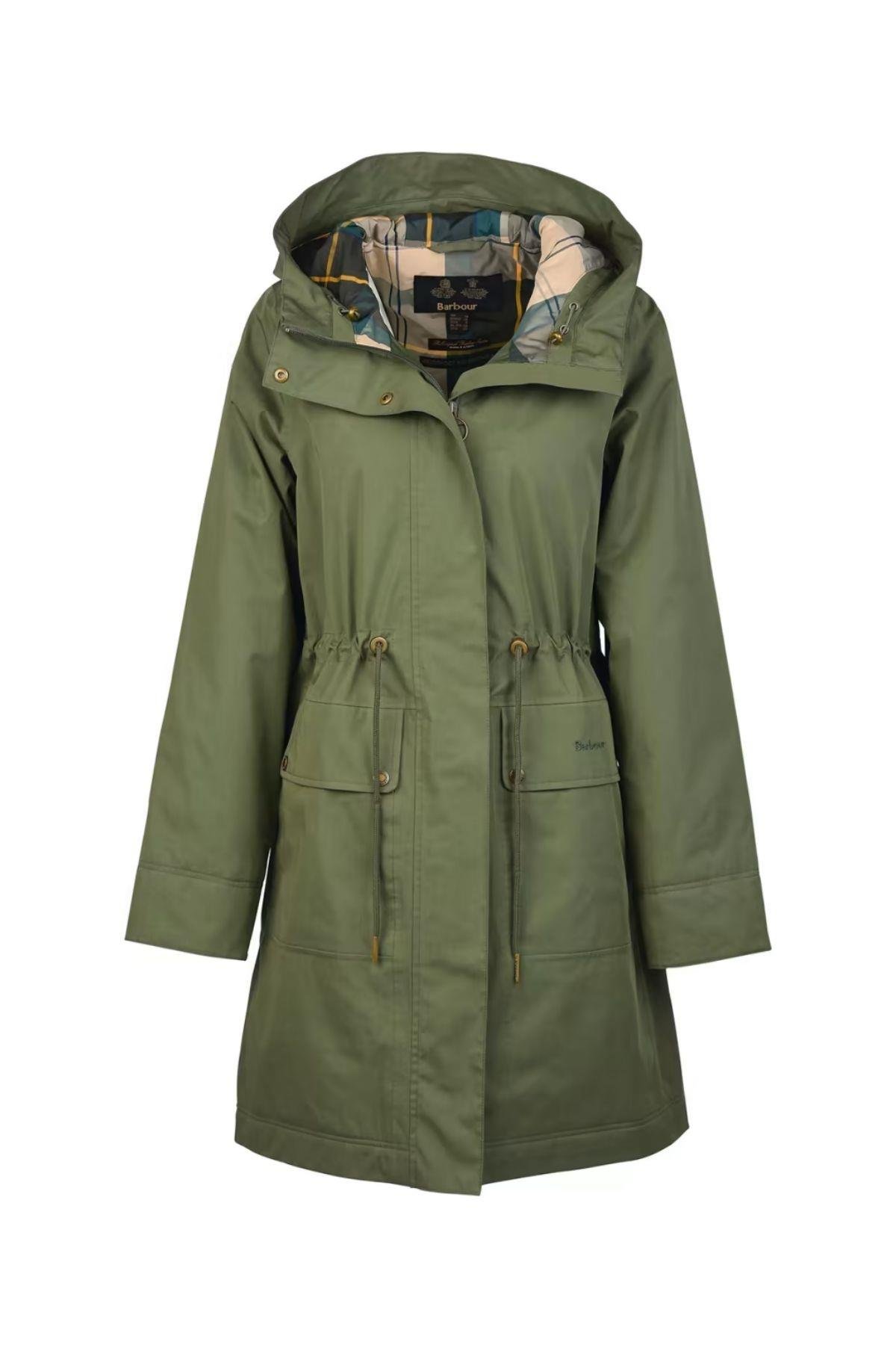 Barbour Bowlees Waterproff Ceket GN71 Moss Stone/Ancient