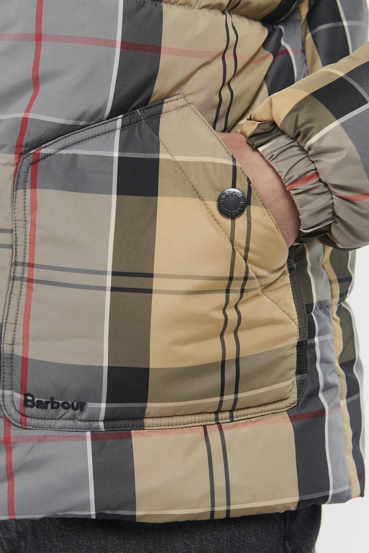 Barbour Bowsden Kapitone Ceket TN32 Dress/Dk Navy