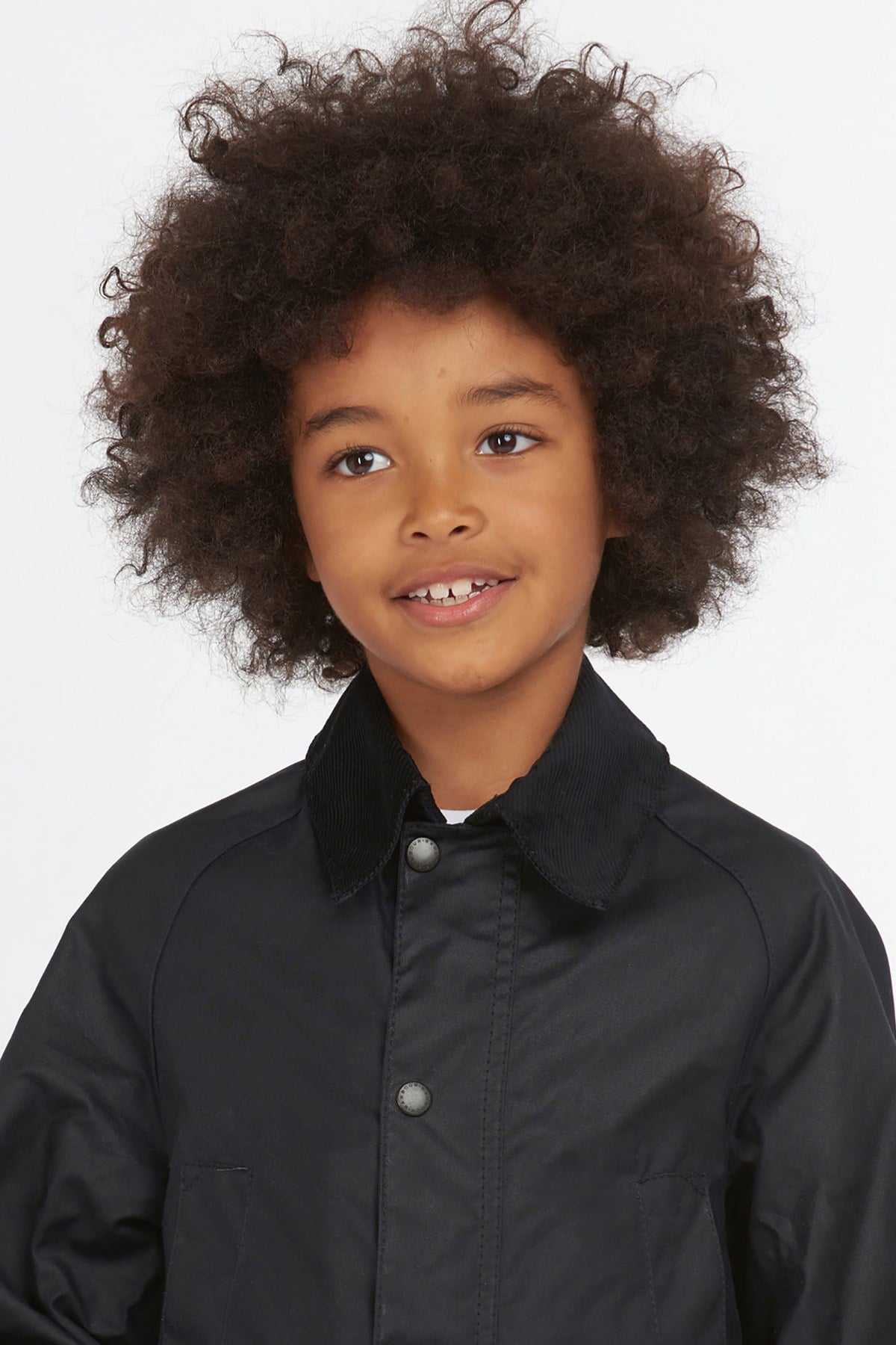 Barbour Boys Bedale Wax Jacket NY95 Navy