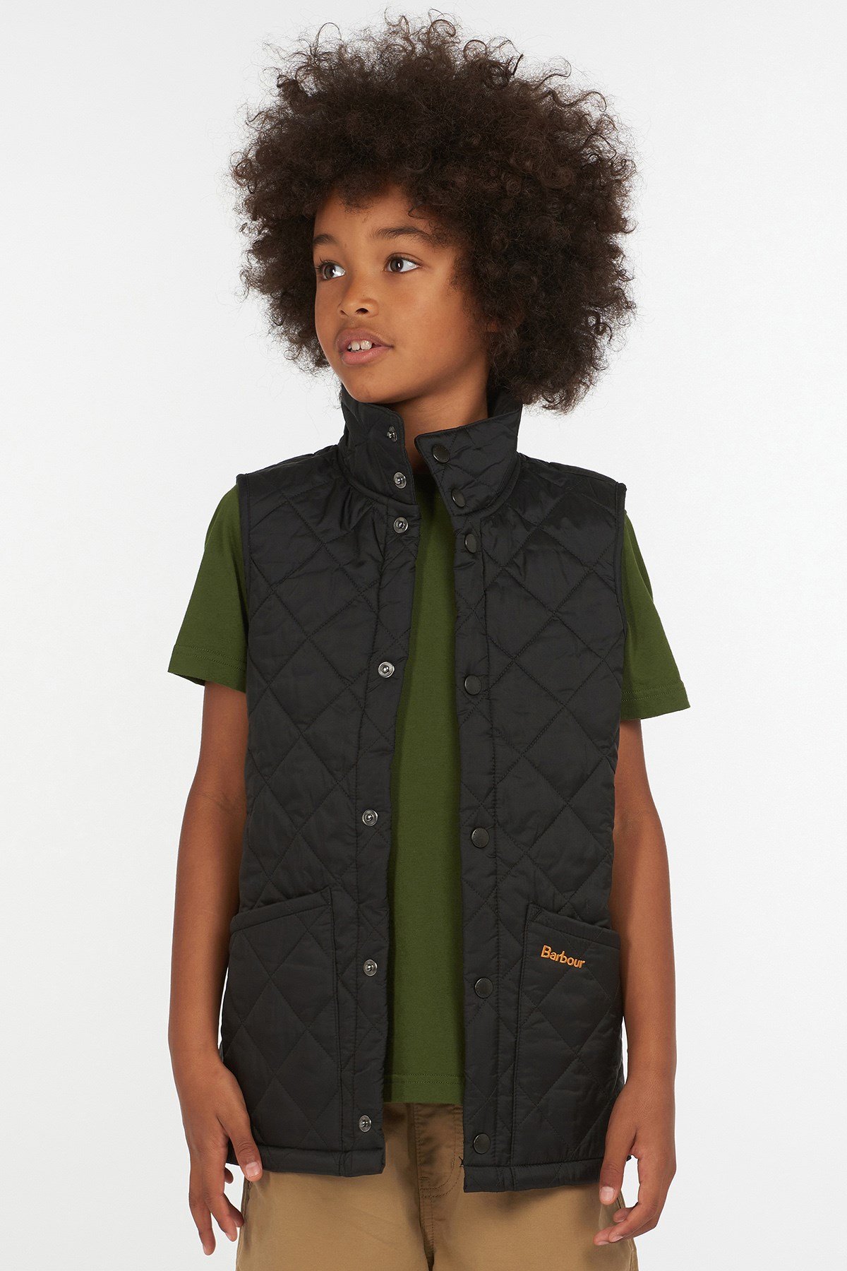 Barbour Boys Liddesdale Gilet BK91 Black