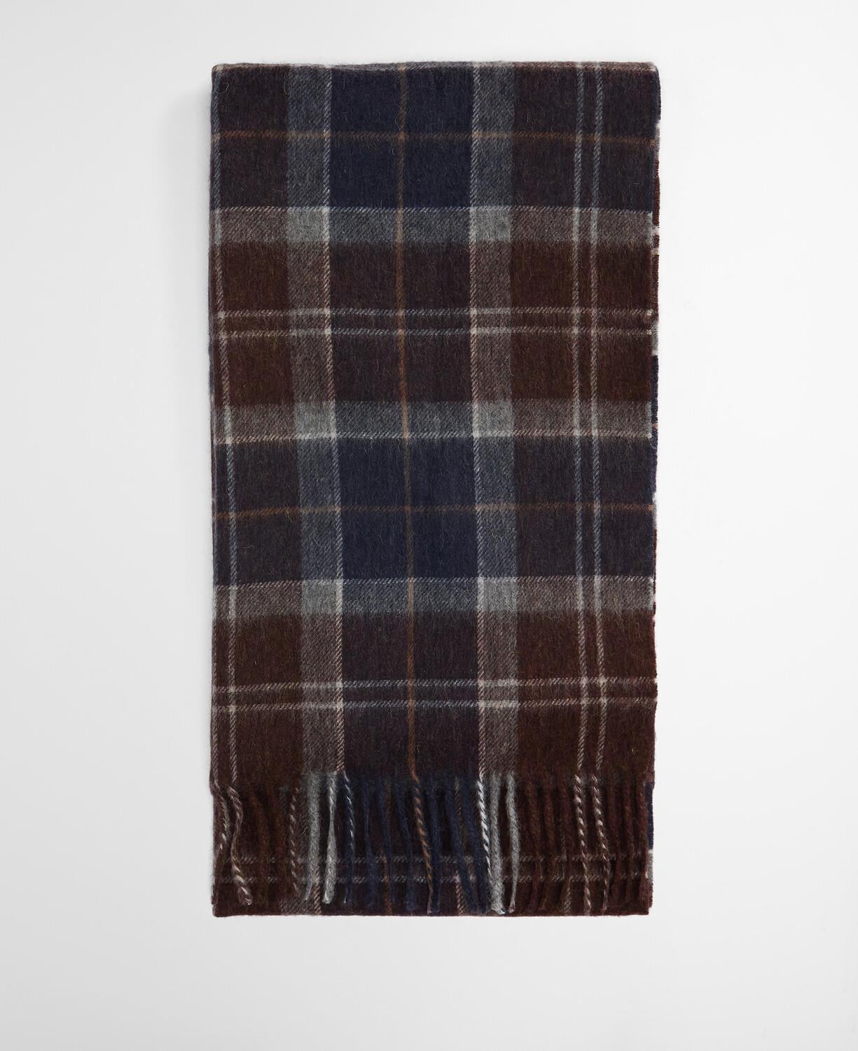 Barbour Braden Tartan Atkı TN38 Midnight Oak Tartan