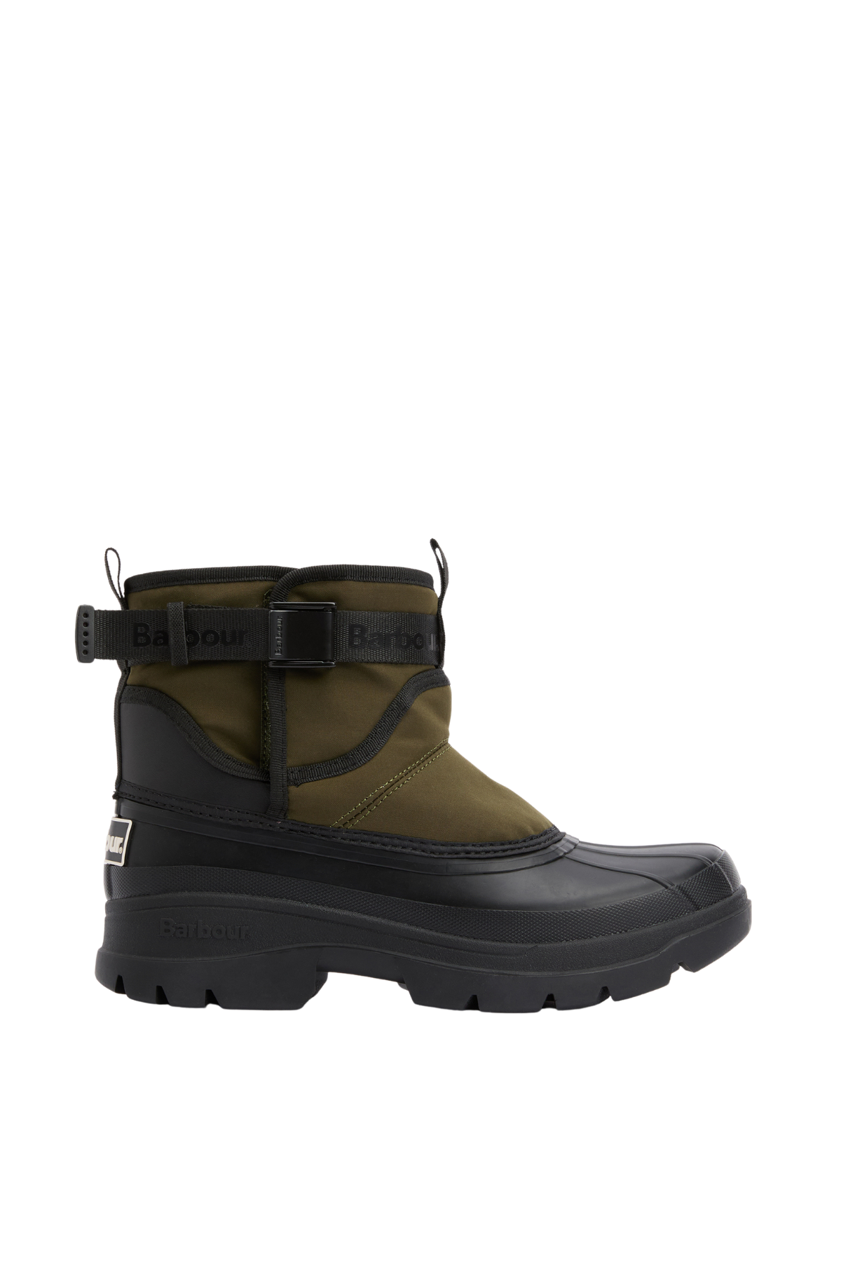 Barbour Braybourn Duck Boot Welly Kadın Bot OL71 Olive-Black
