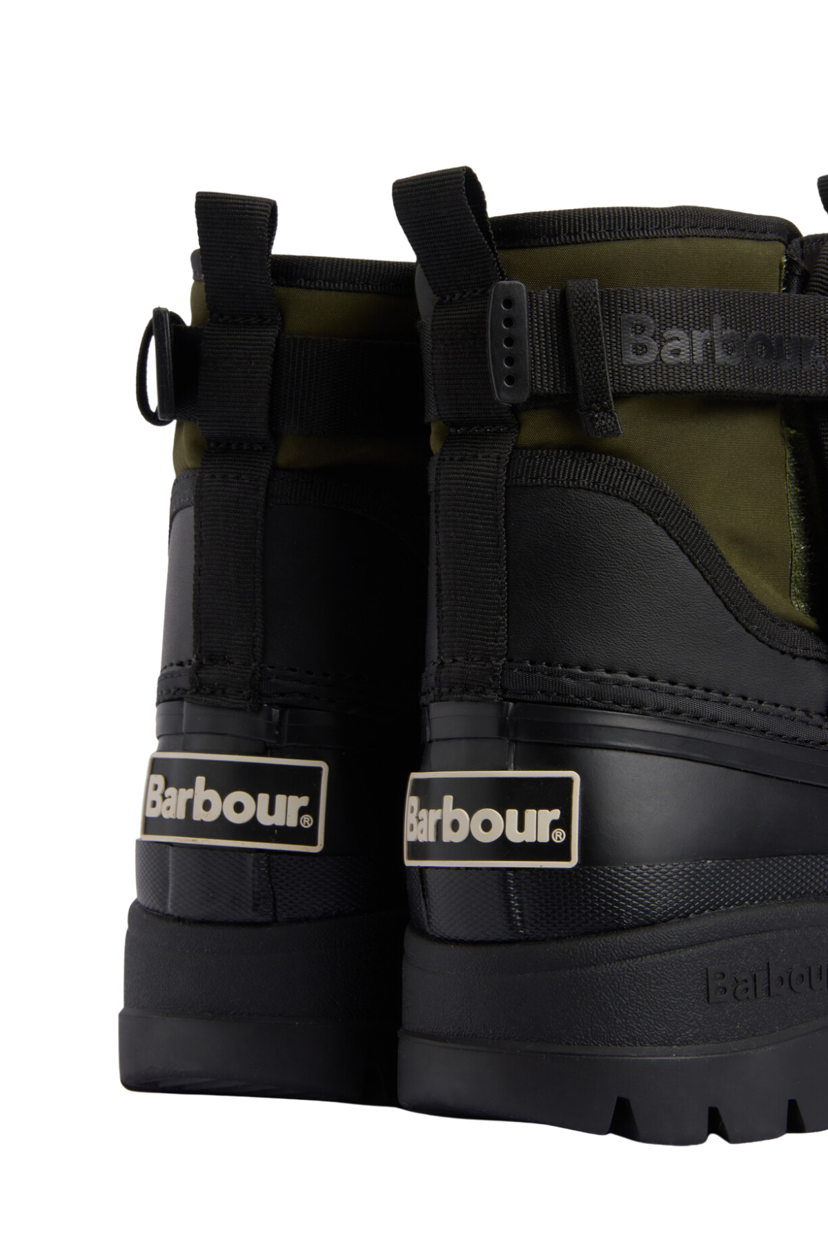 Barbour Braybourn Duck Welly Bot OL71 Olive-Black