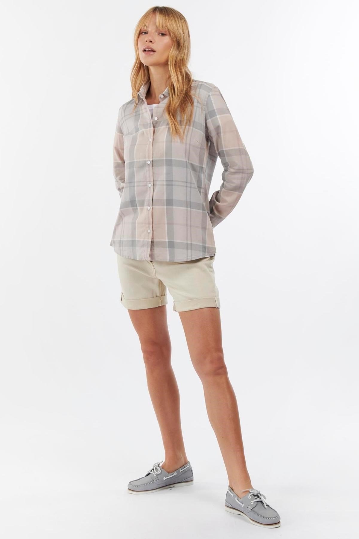 Barbour Bredon Gömlek Silver Birch Tartan