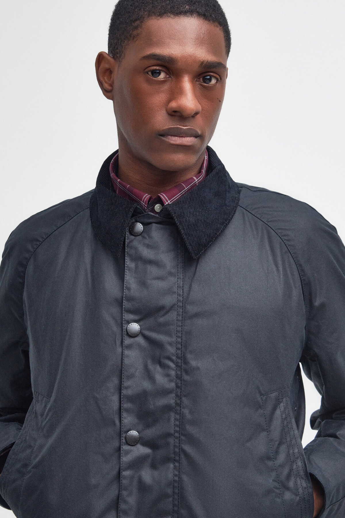 Barbour Bristol Yağlı Ceket NY92 Navy