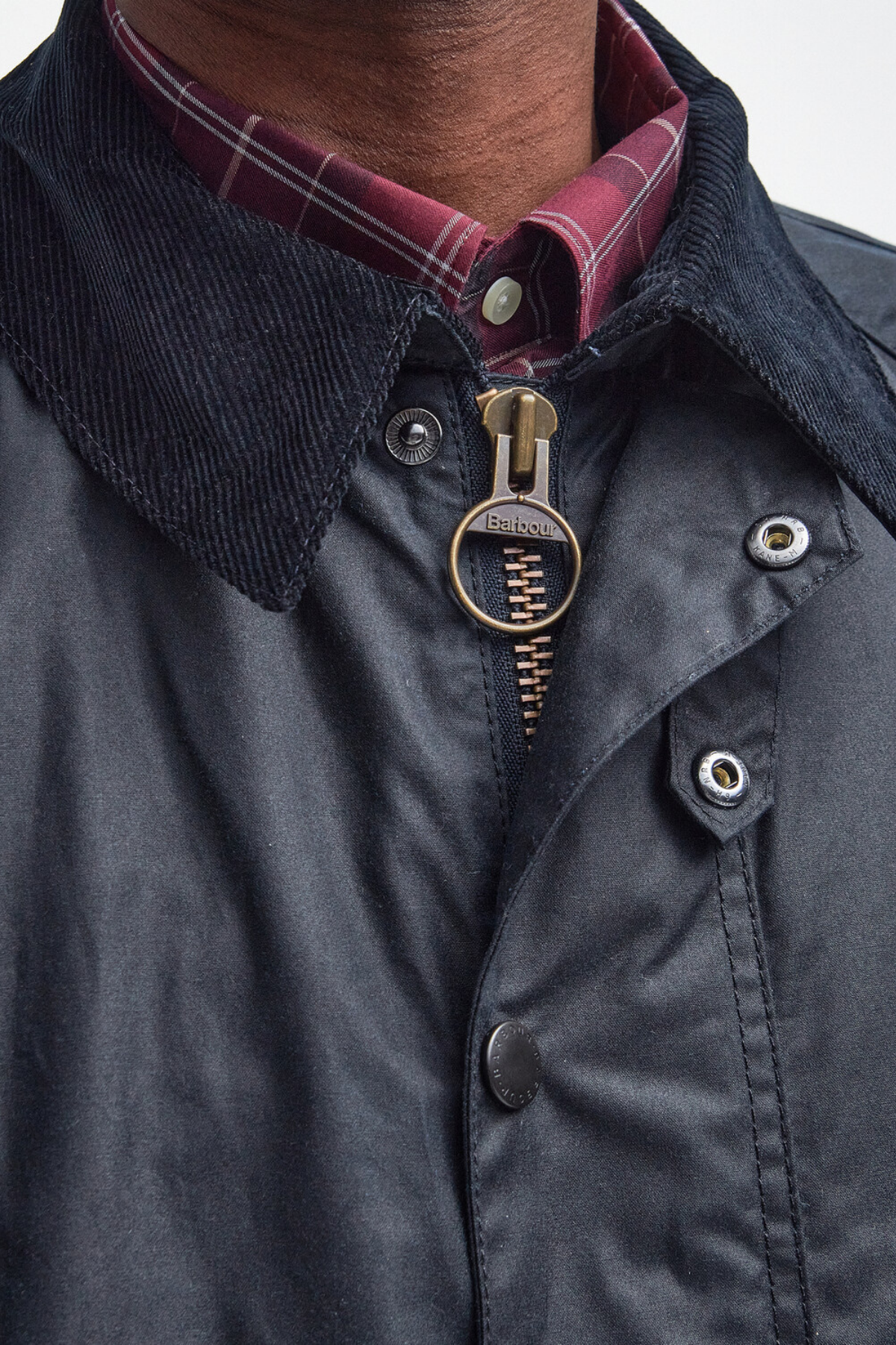 Barbour Bristol Yağlı Ceket NY92 Navy