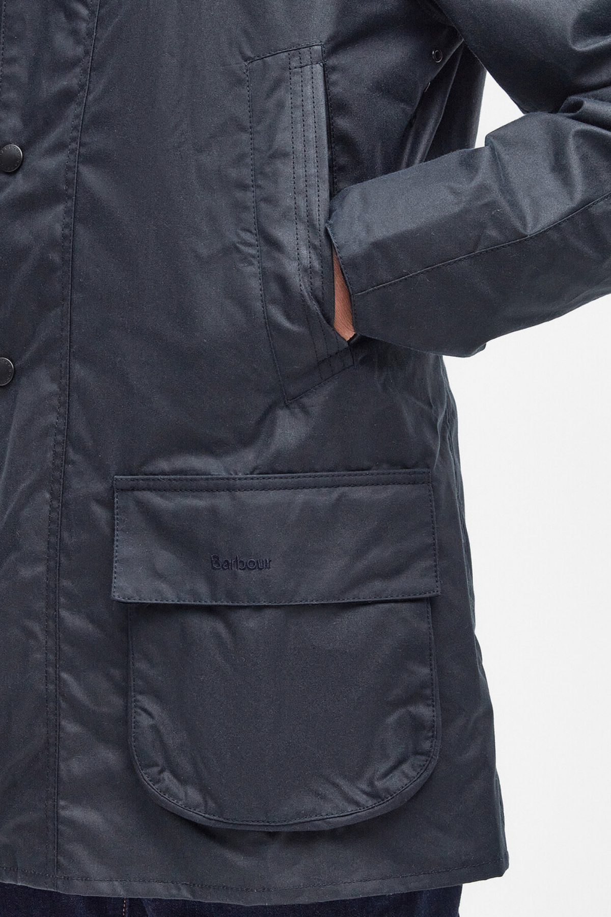 Barbour Bristol Yağlı Ceket NY92 Navy