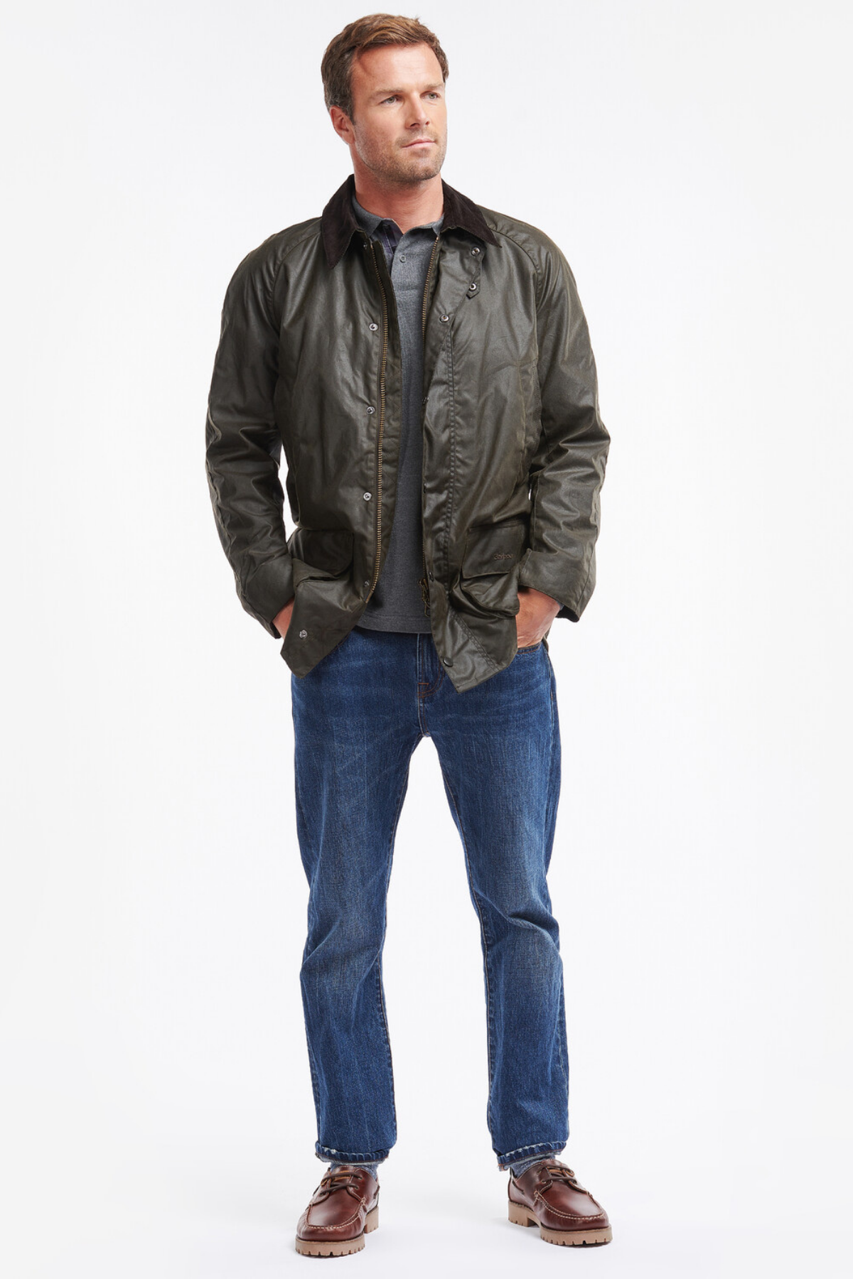 Barbour Bristol Yağlı Ceket OL71 Olive