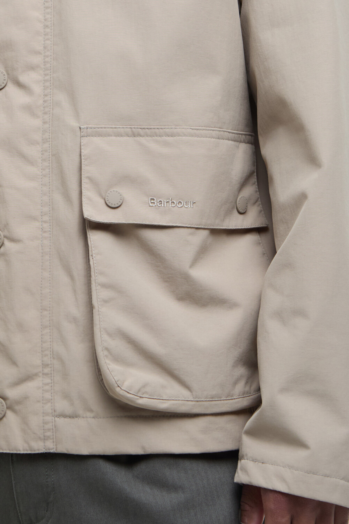 Barbour Broadale Waterproof Ceket BE33 Light Trench