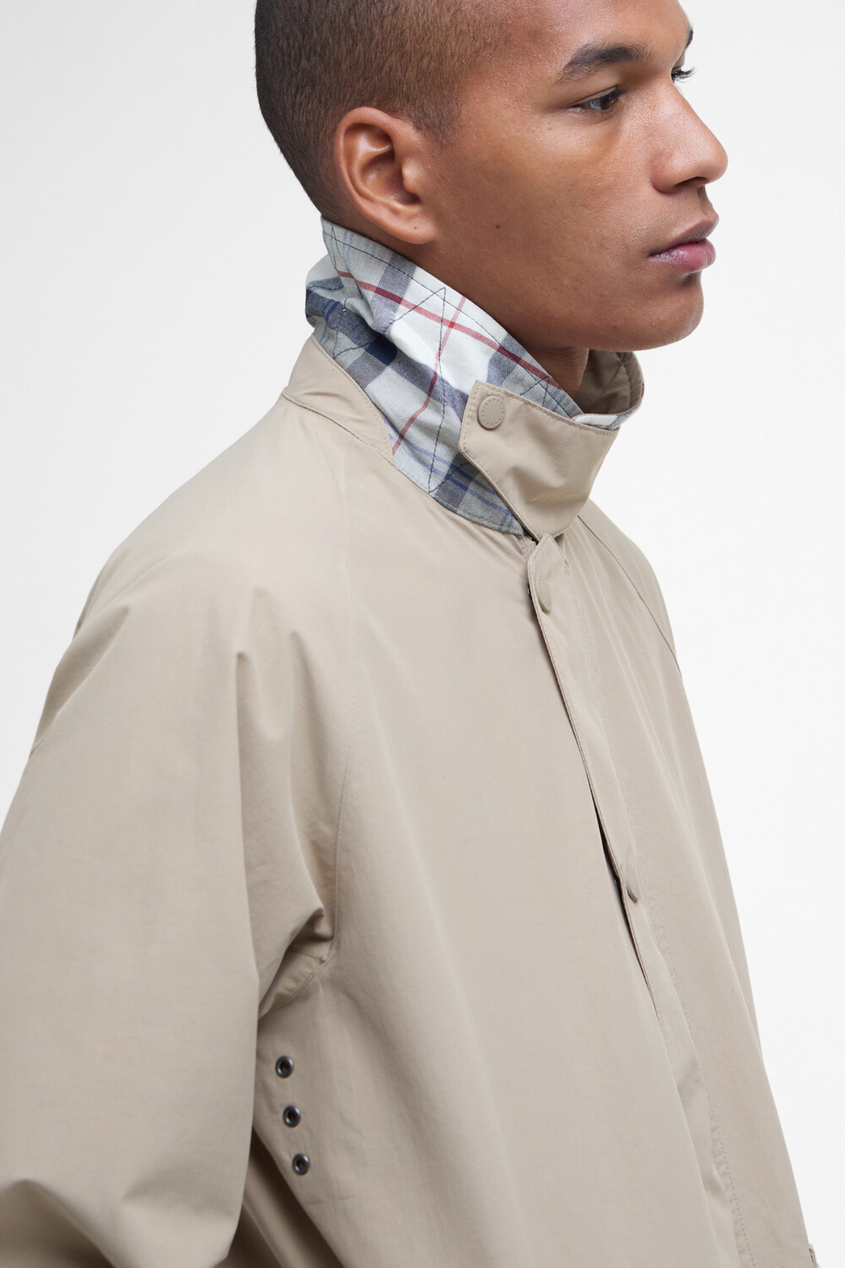 Barbour Broadale Waterproof Ceket BE33 Light Trench