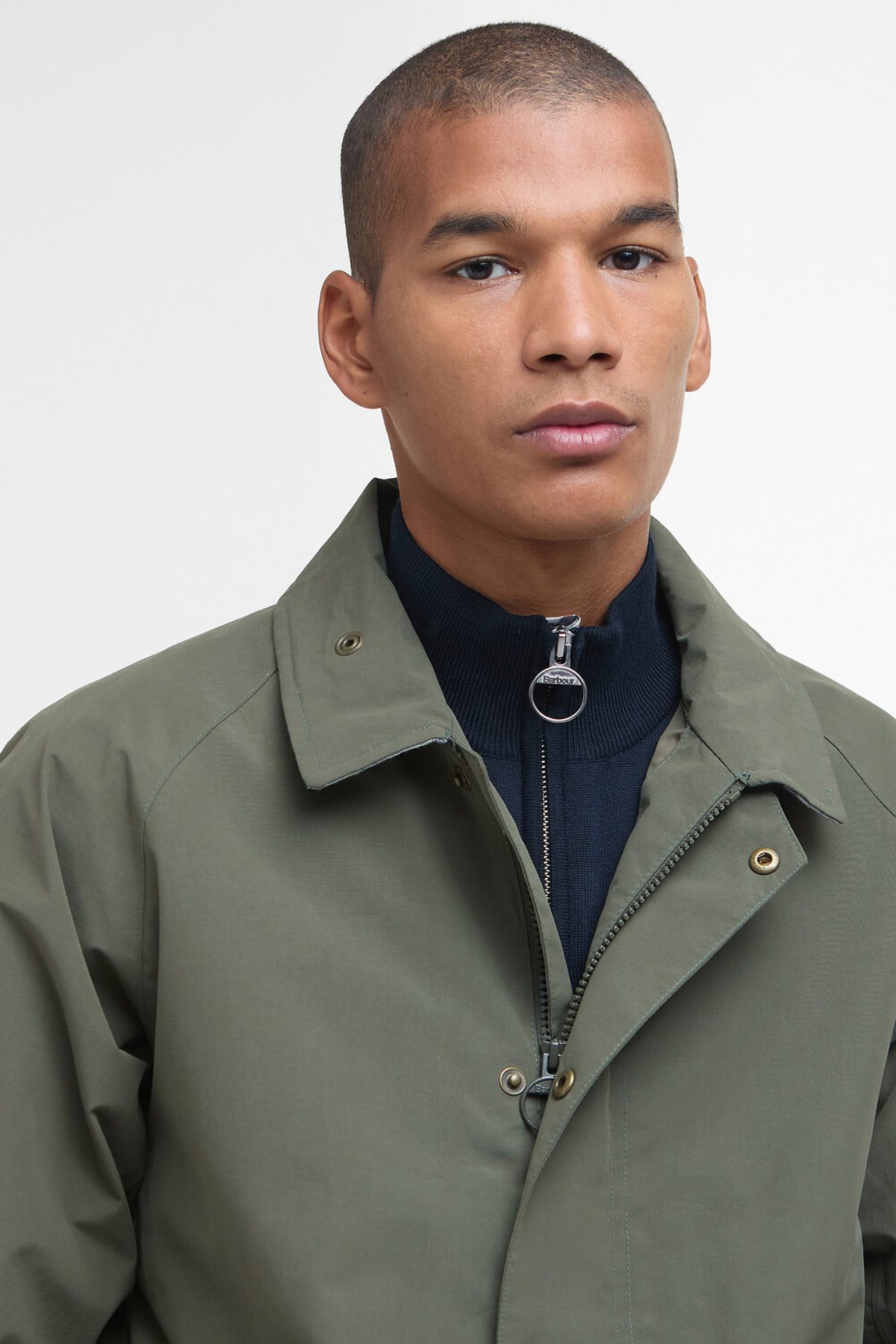 Barbour Broadale Waterproof Ceket OL75 Uniform Green