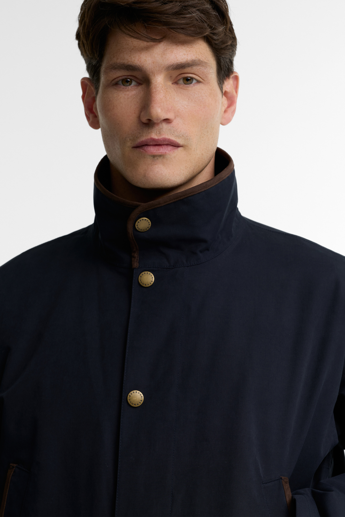 Barbour Bromfield Waterproof Ceket NY71 Dark Navy