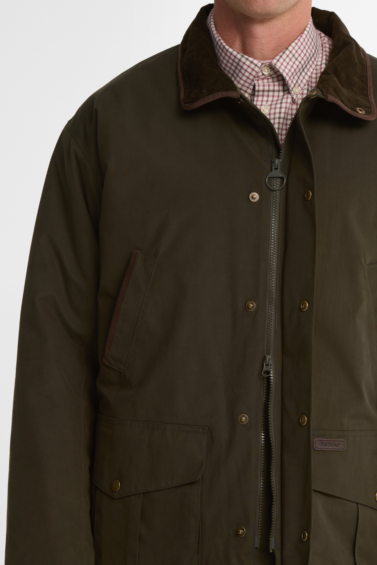 Barbour Bromfield Waterproof Ceket OL71 Dark Olive