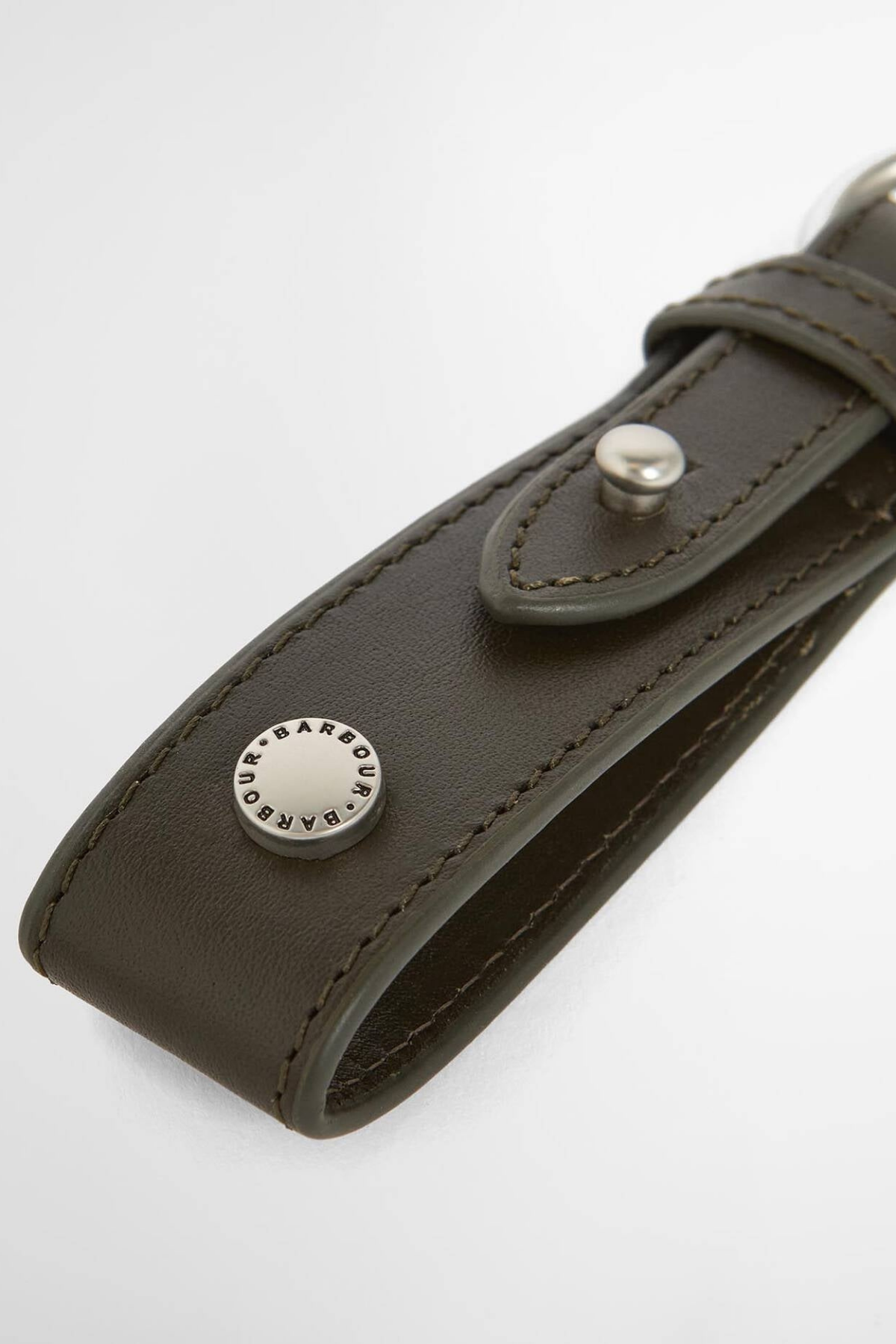 Barbour Brunton Deri Cüzdan & Anahtarlık Hediye Seti OL91 Dark Olive