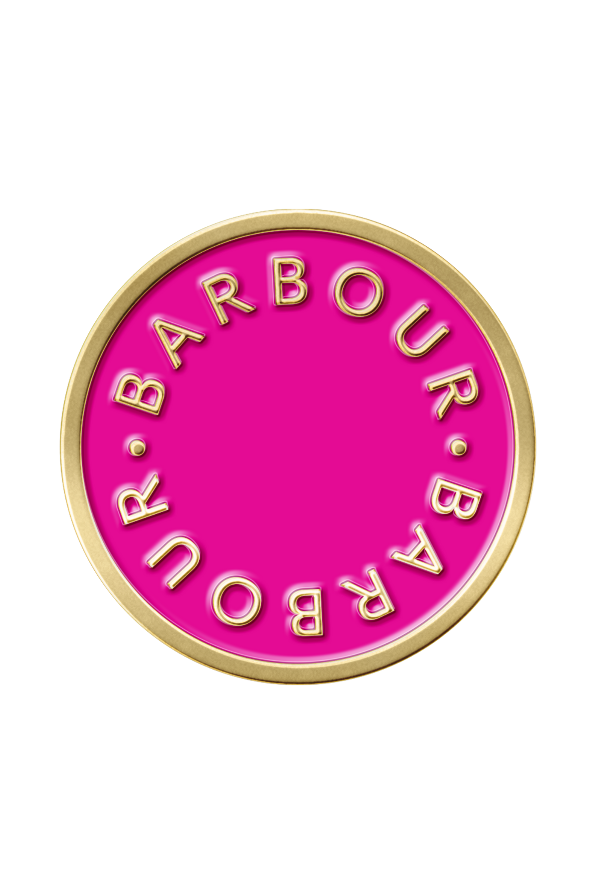 Barbour Button Rozet PI15 Pink Button