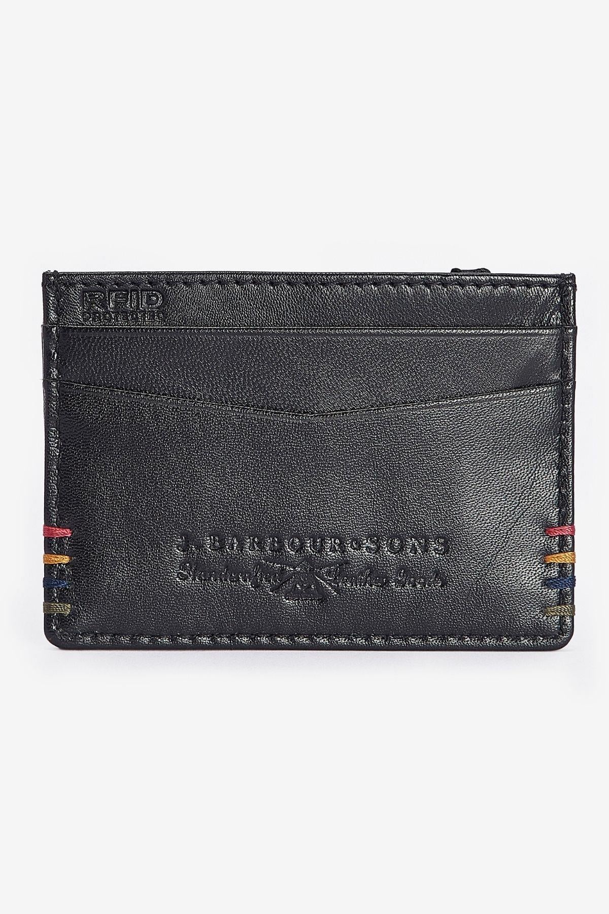 Barbour Cairnwell Cüzdan/Kartlık Hediye Seti BK31 Inky Blue