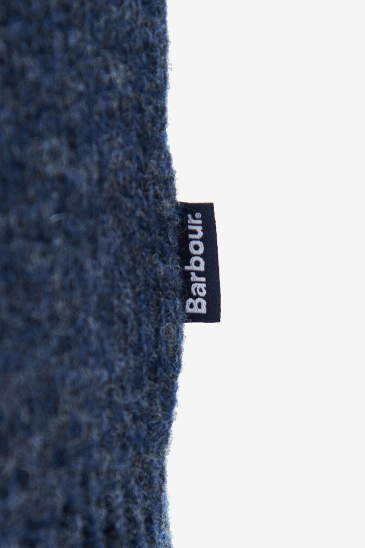 Barbour Calder Half Zip Kazak NY72 Navy Marl