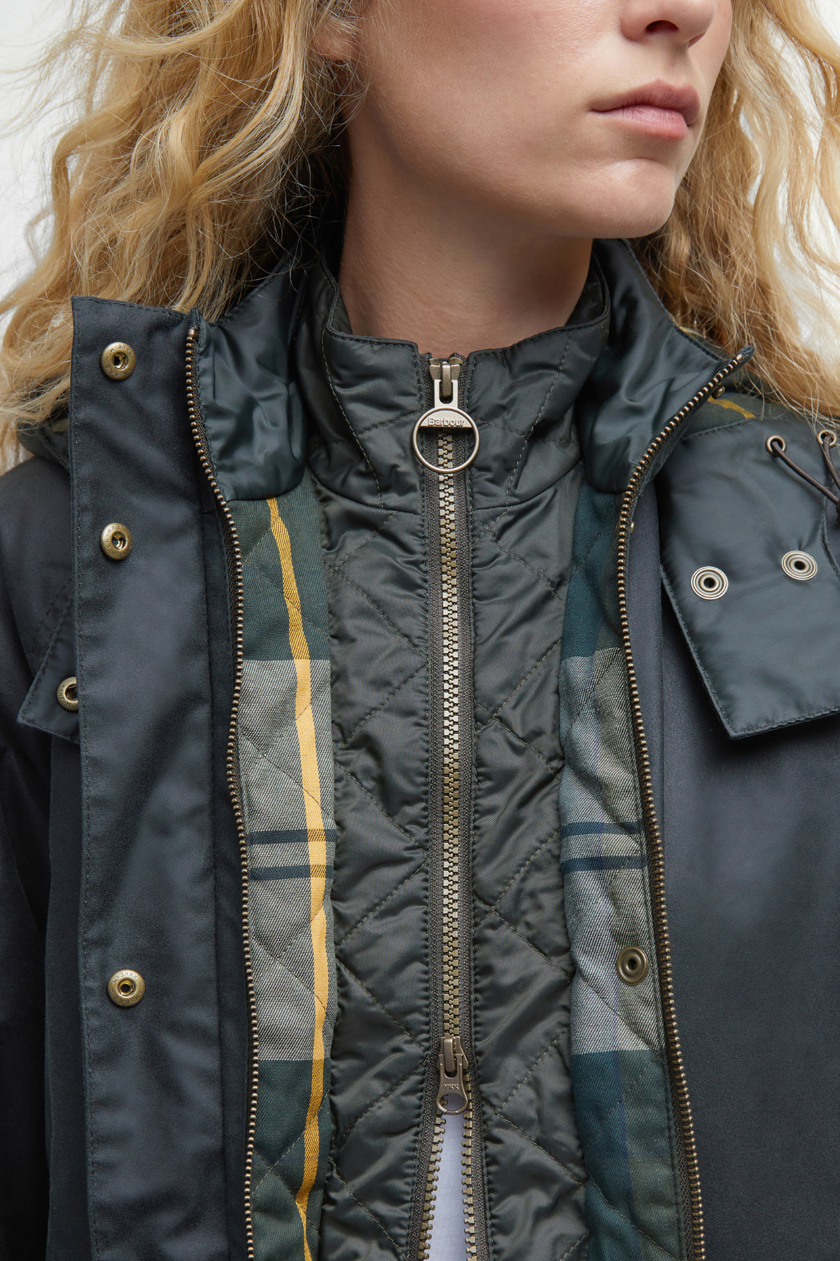 Barbour Cannich Yağlı Ceket Sage-Ancient