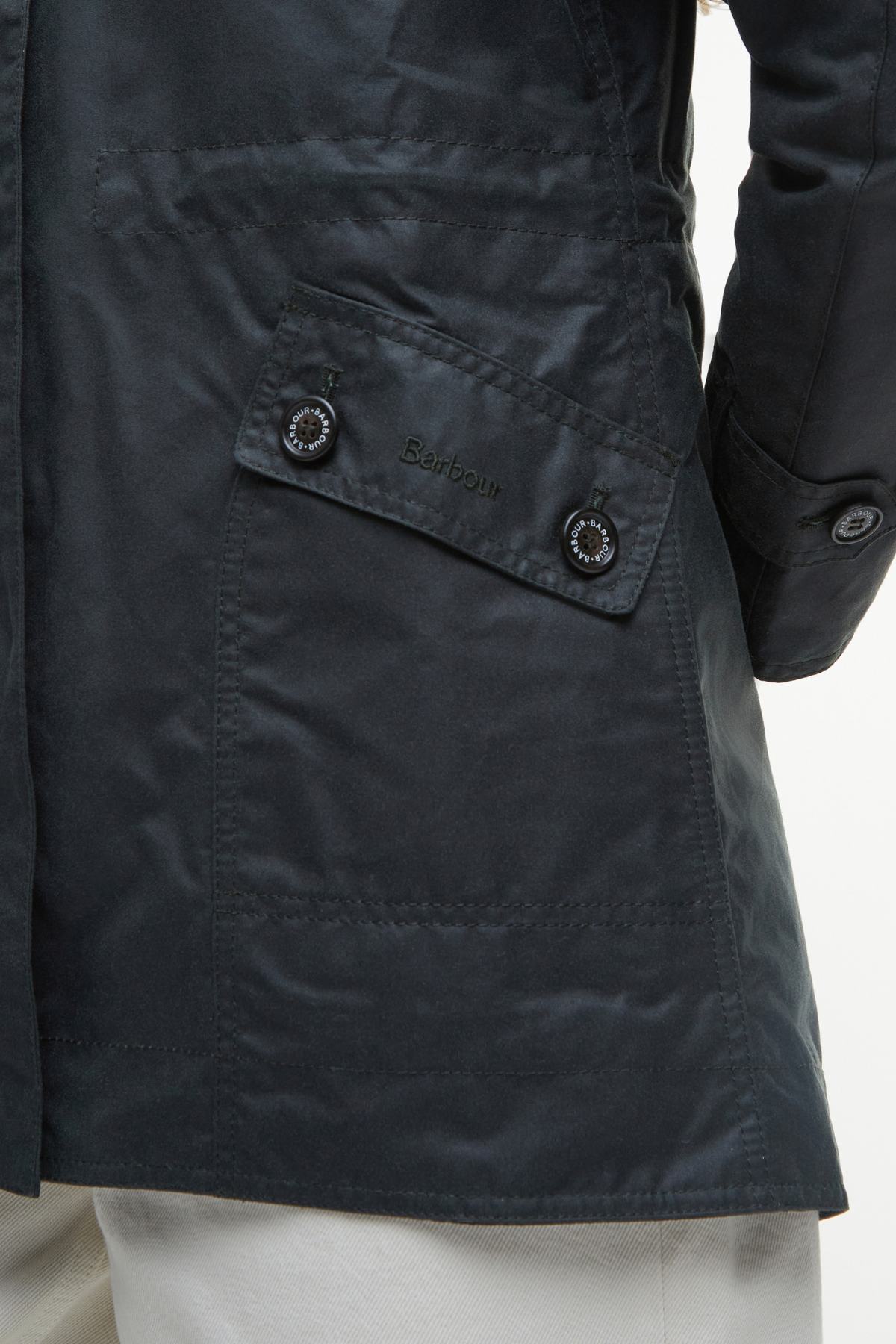 Barbour Cannich Yağlı Ceket Sage-Ancient